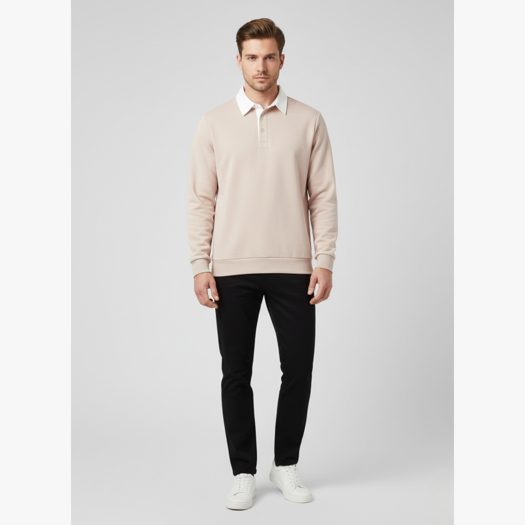 Michael | Pullover Maschile in Pile con Bottoni - - Sweaters - Concept Palermo