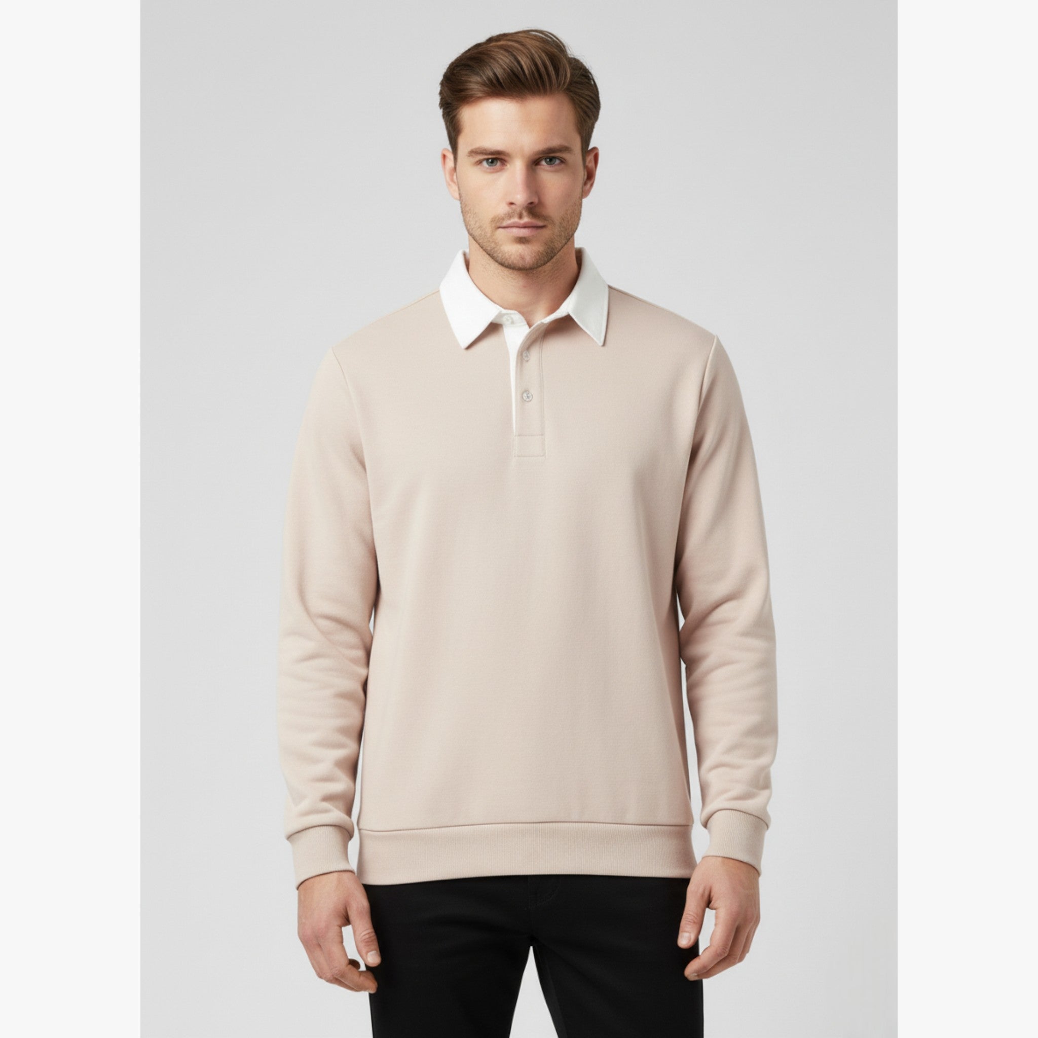 Michael | Pullover Maschile in Pile con Bottoni - - Sweaters - Concept Palermo