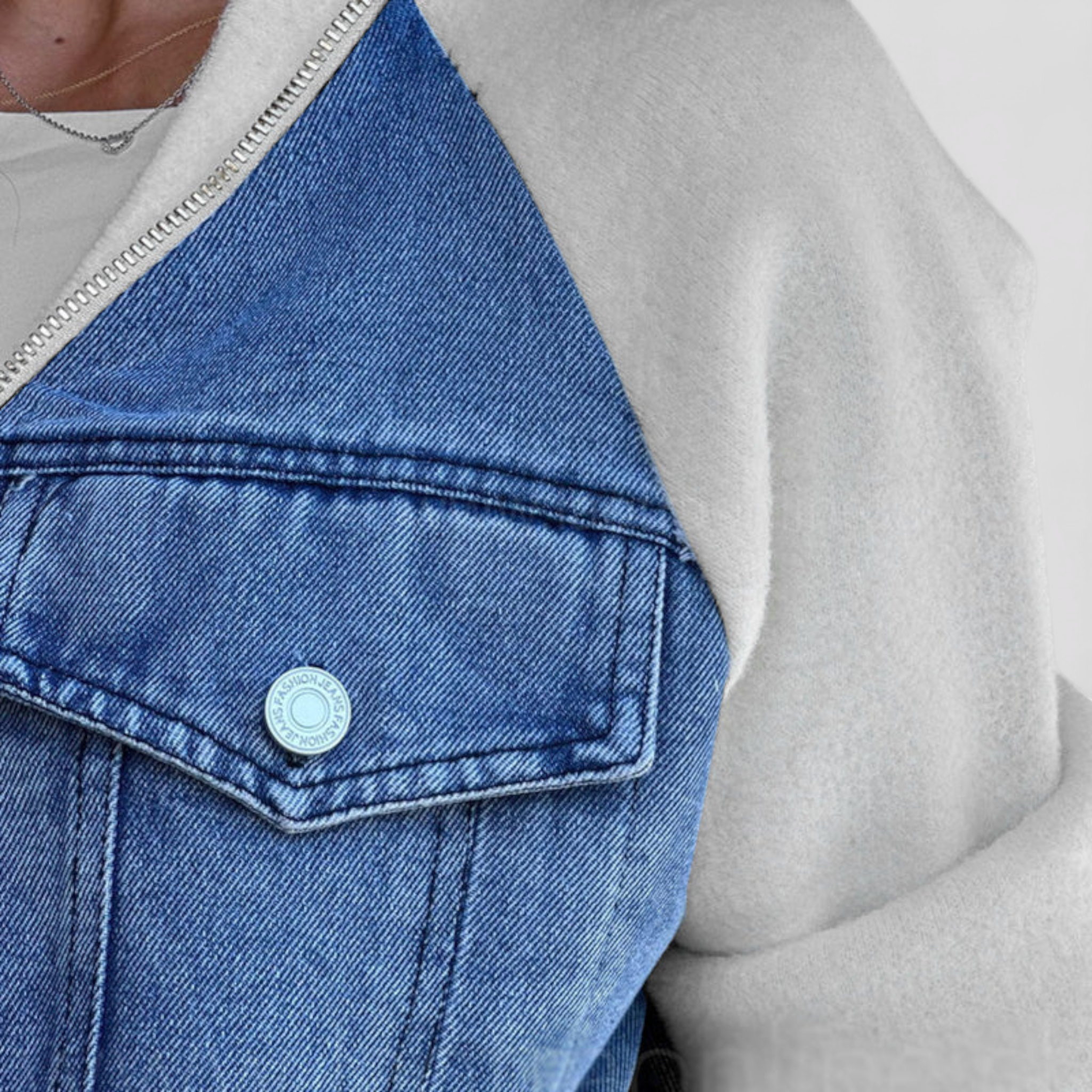 Silvana | Giacca Donna Denim Versatile - - abbigliamento femminile denim jacket women donna giacca giacca casual giacca cotone giacca creativa giacca denim giacca denim colore giacca denim versatile giacca donna trendy giacca in denim giacca moda donna giacca spandex - Concept Palermo