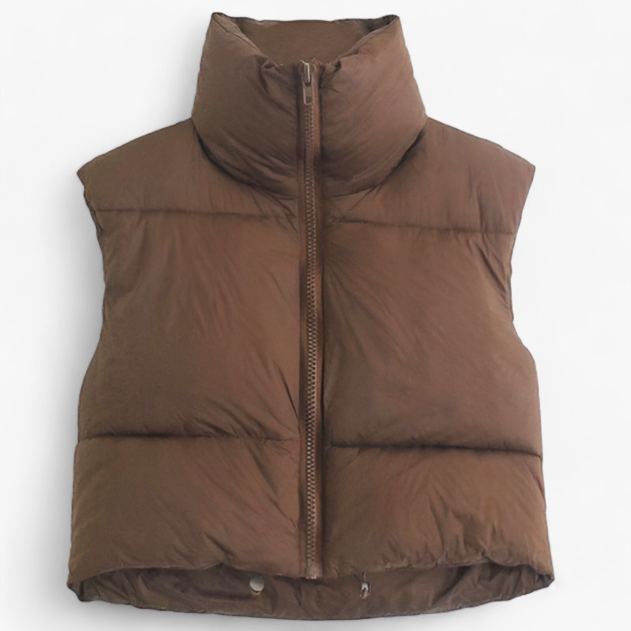 Gilet Donna Elegante Trapuntato Senza Maniche 3