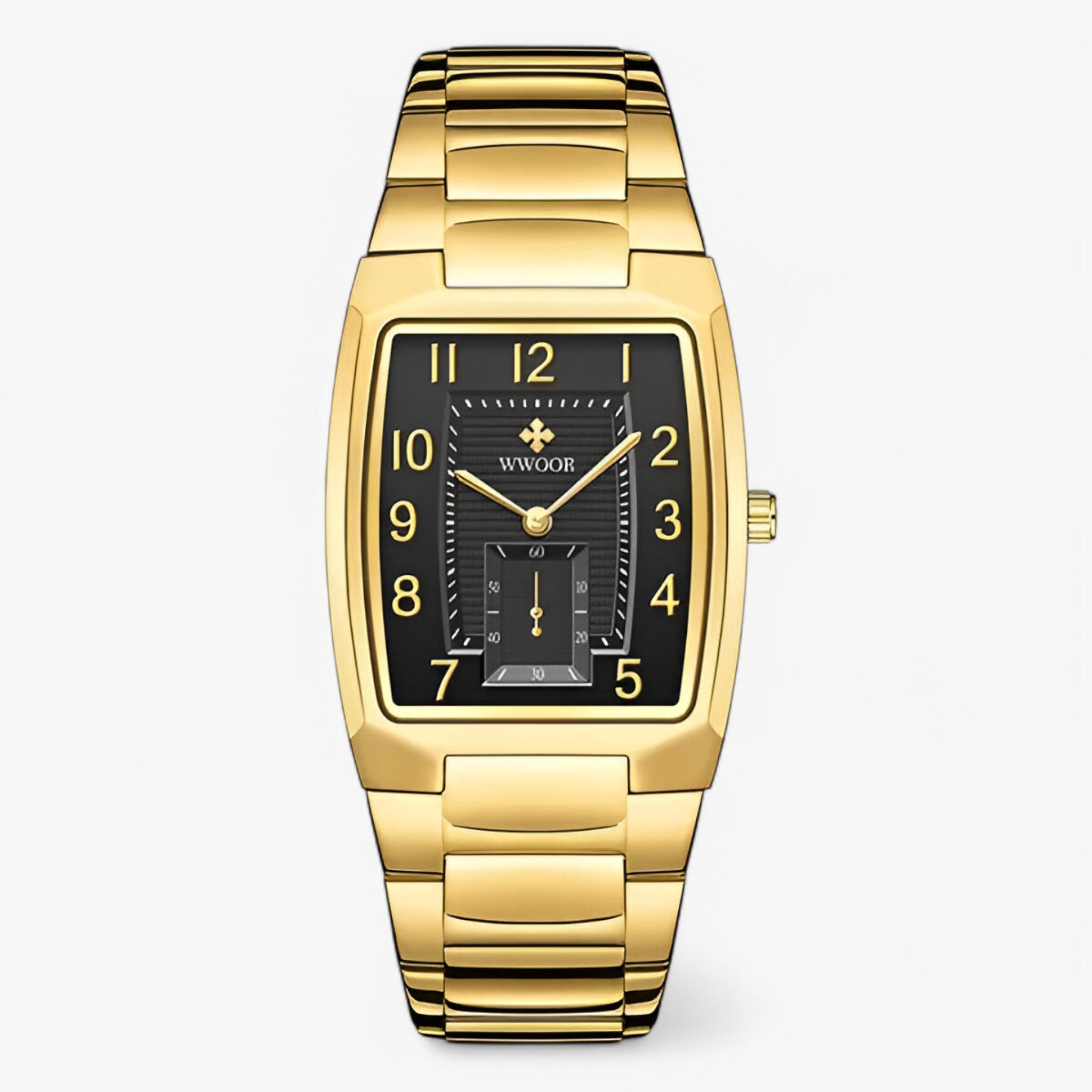 Soren | Orologio Business di Lusso con Quadrante Quadrato - oro nero - - Concept Palermo