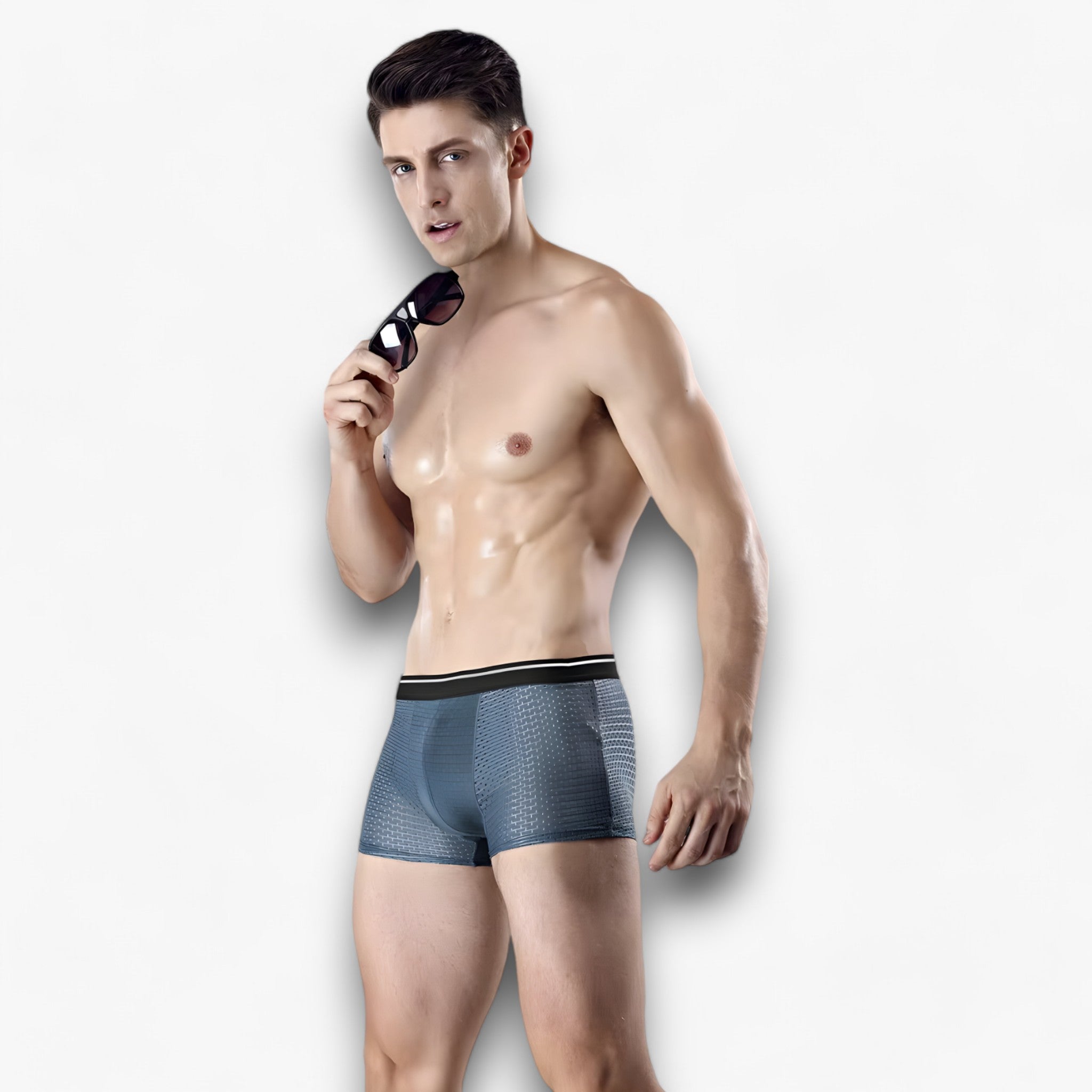 Kyle | Slip in seta ghiacciata da uomo - Intimo traspirante - - boxer briefs briefs men's underwear - Concept Palermo