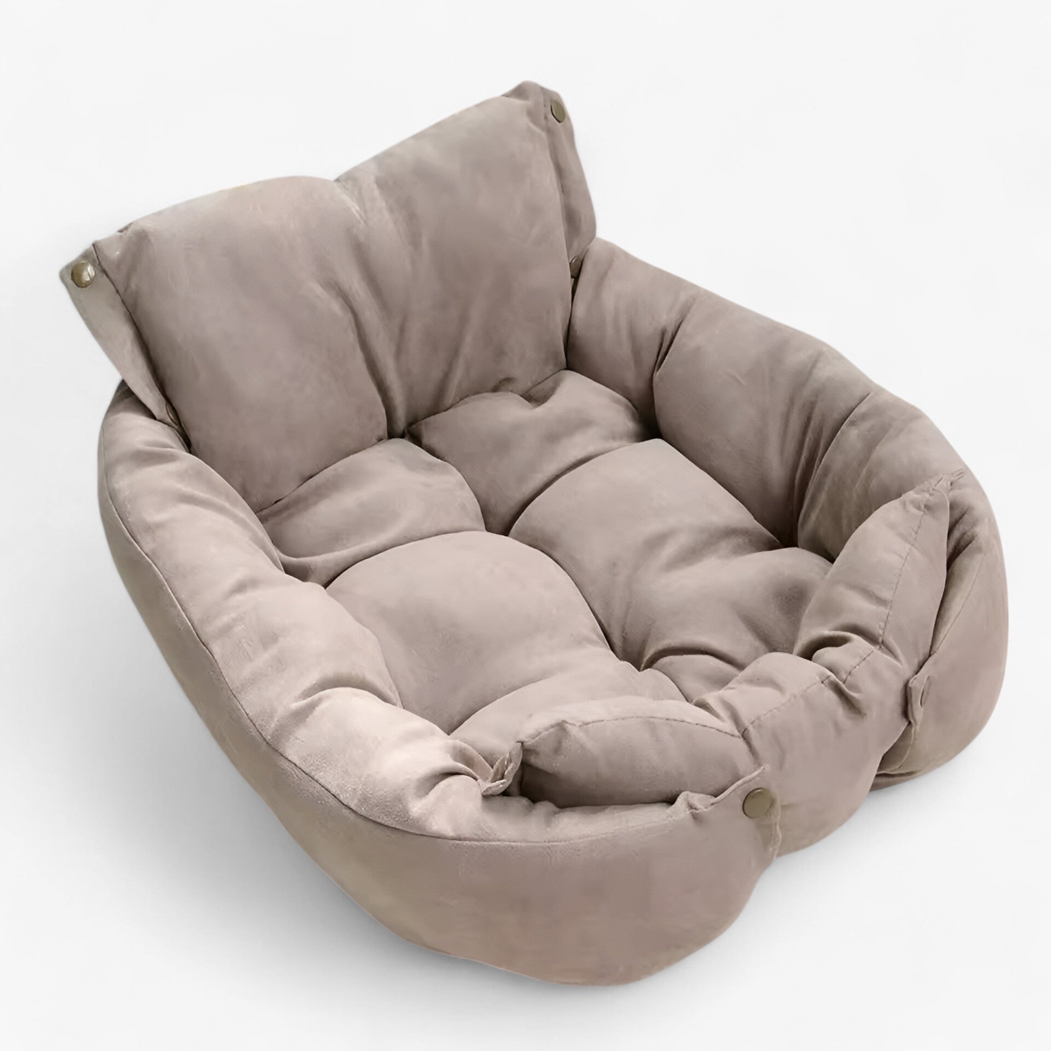 Buddy | Letto per Animali Multifunzionale 3-in-1 per Cani e Gatti - Marrone - - Concept Palermo