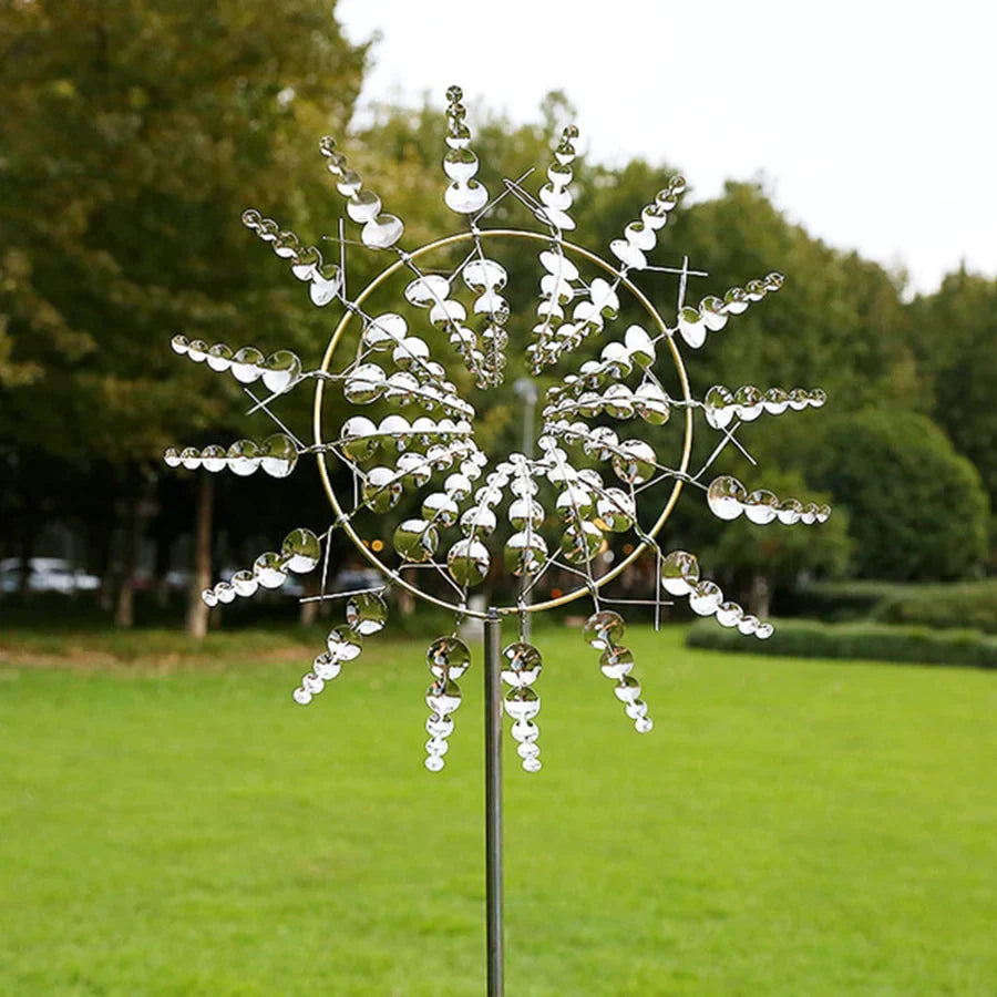 Magico mulino a vento in metallo - - wind spinner - Concept Palermo