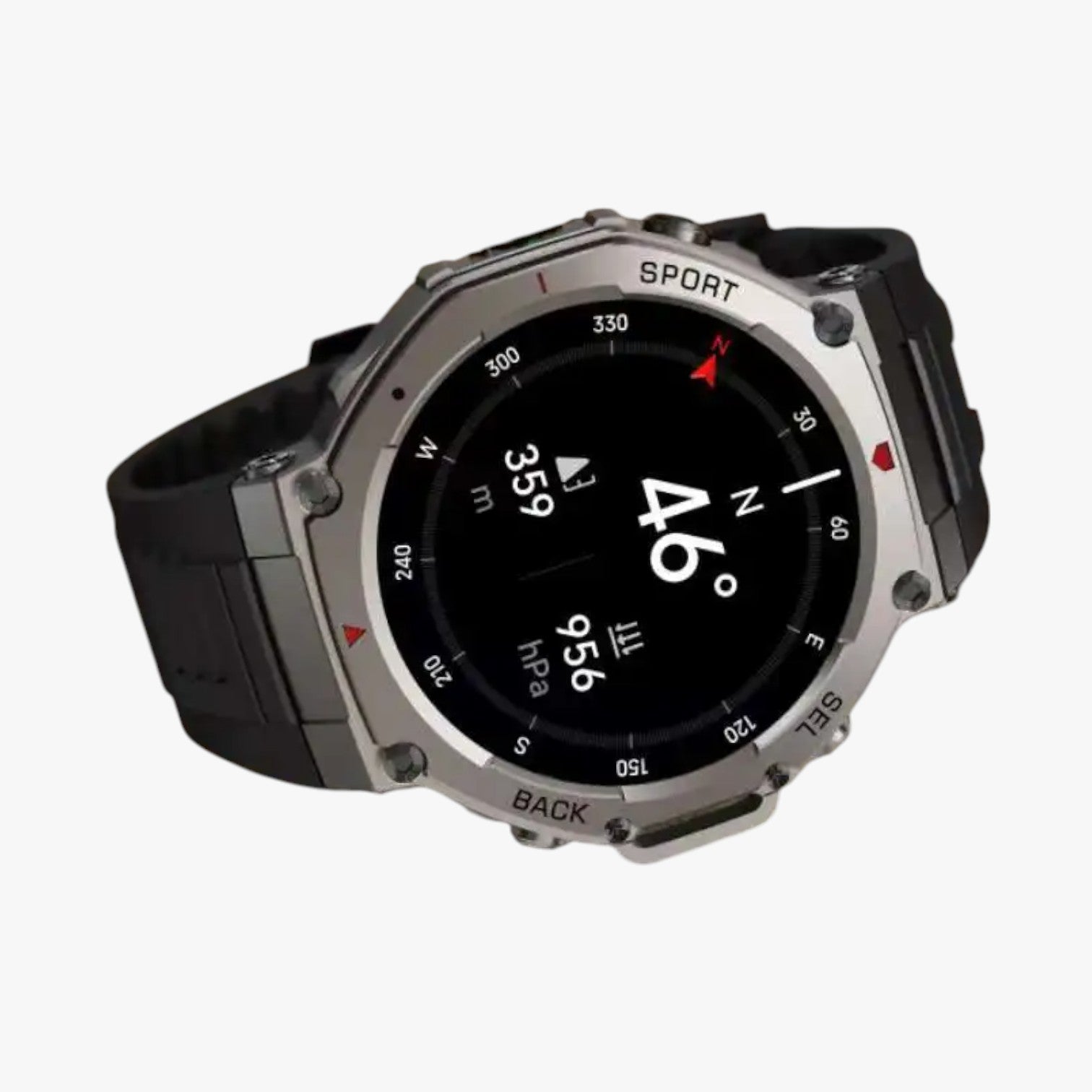 Rodrigo | Smartwatch sportivo da uomo: chiamate, GPS e bussola con un solo tocco - - Smart Watches watch watch for men WATCHES FOR MEN - Concept Palermo