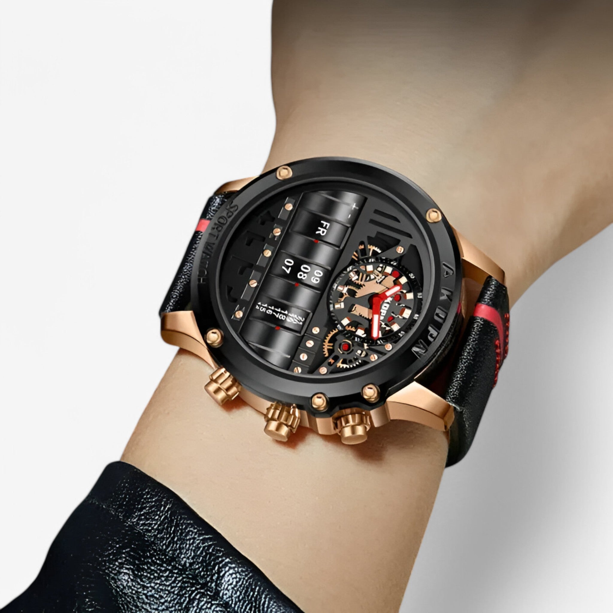 Sami | Orologio militare con data girevole - - - Concept Palermo