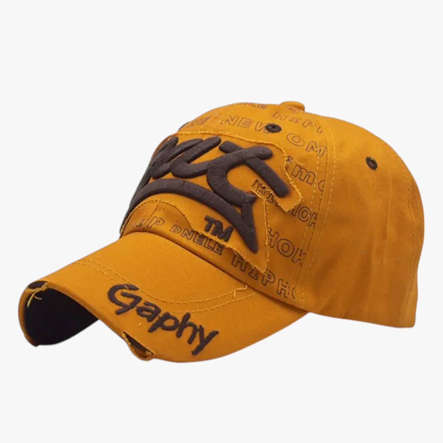 Harlan | Berretto snapback in cotone per uomo - Stile cool con ricamo di squali - Oranje XXL >8J - Baseball caps caps mens accessory - Concept Palermo