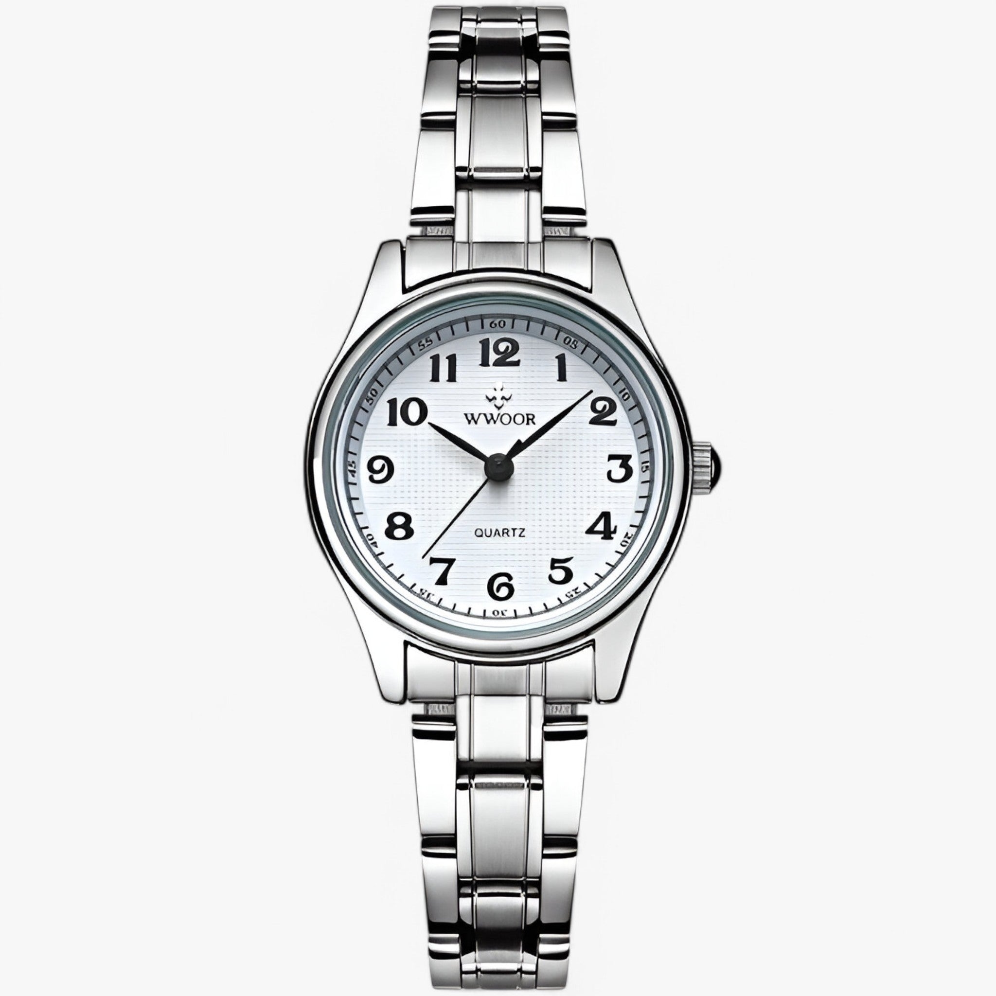 Luna | Orologio romantico al quarzo con braccialetto - Bianca - women watch - Concept Palermo