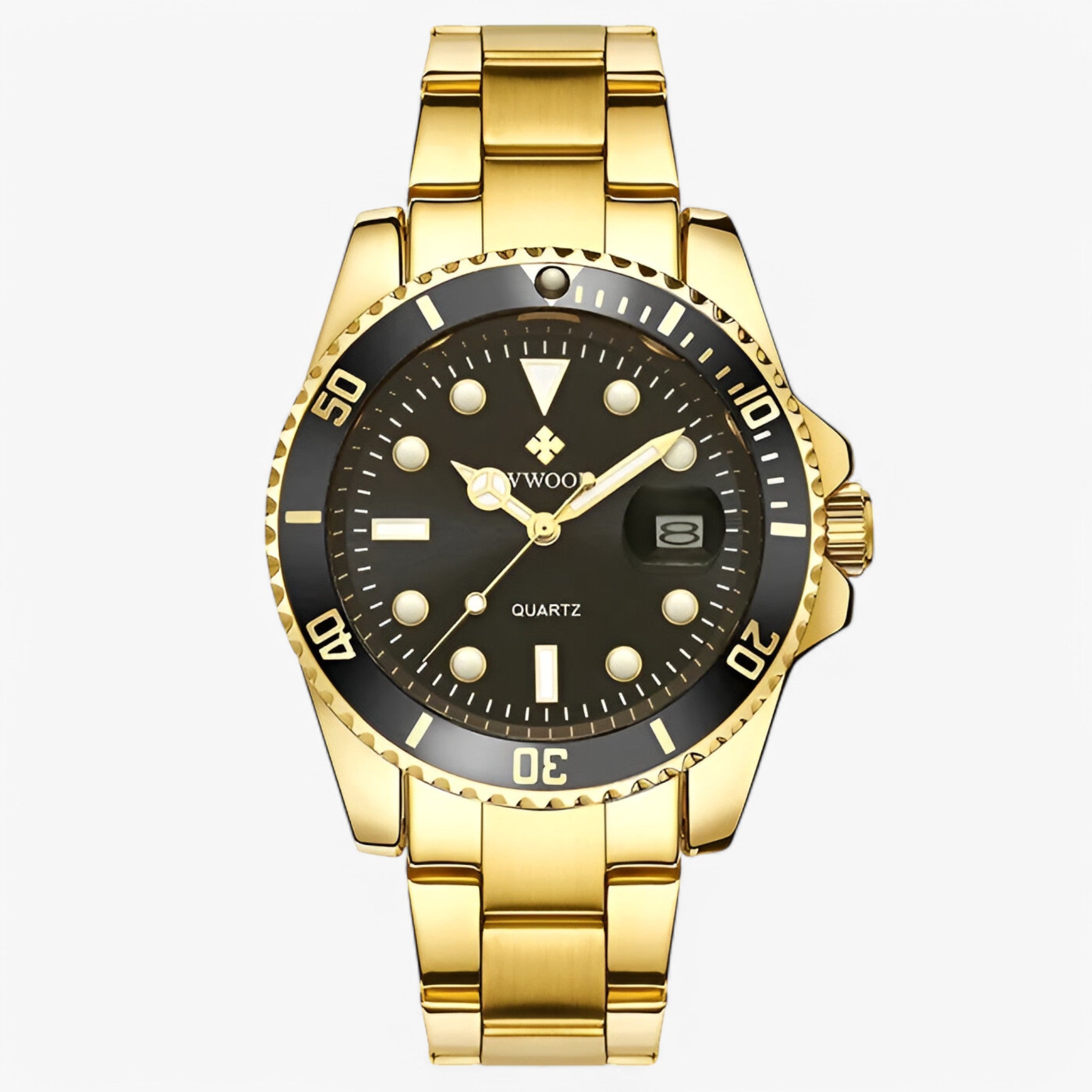 Stelan | Orologio Sportivo di Lusso in Acciaio Inossidabile - Oro Nero - - Concept Palermo