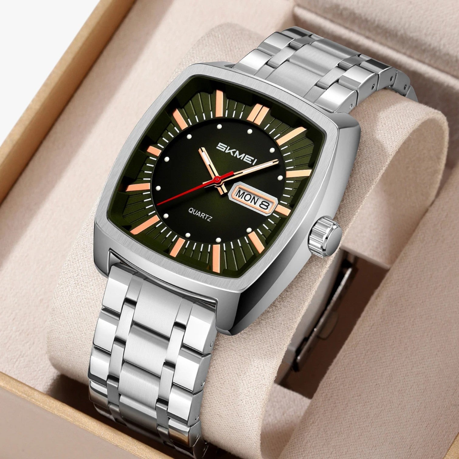 Alfred | Orologio da uomo impermeabile con data e quadrante luminoso - - watch watch for men WATCHES FOR MEN wistwatches - Concept Palermo