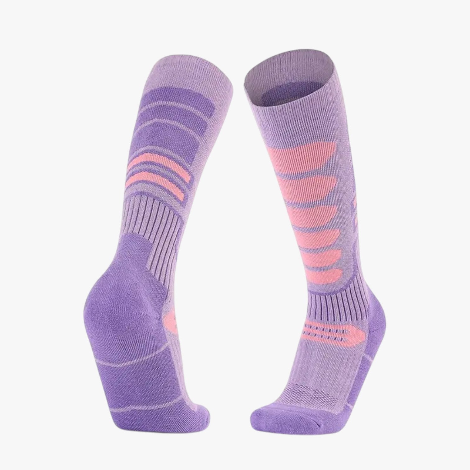 Kaleb | Calzini da sci e trekking – Extra spessi e traspiranti - L Viola - Hiking Socks socks - Concept Palermo