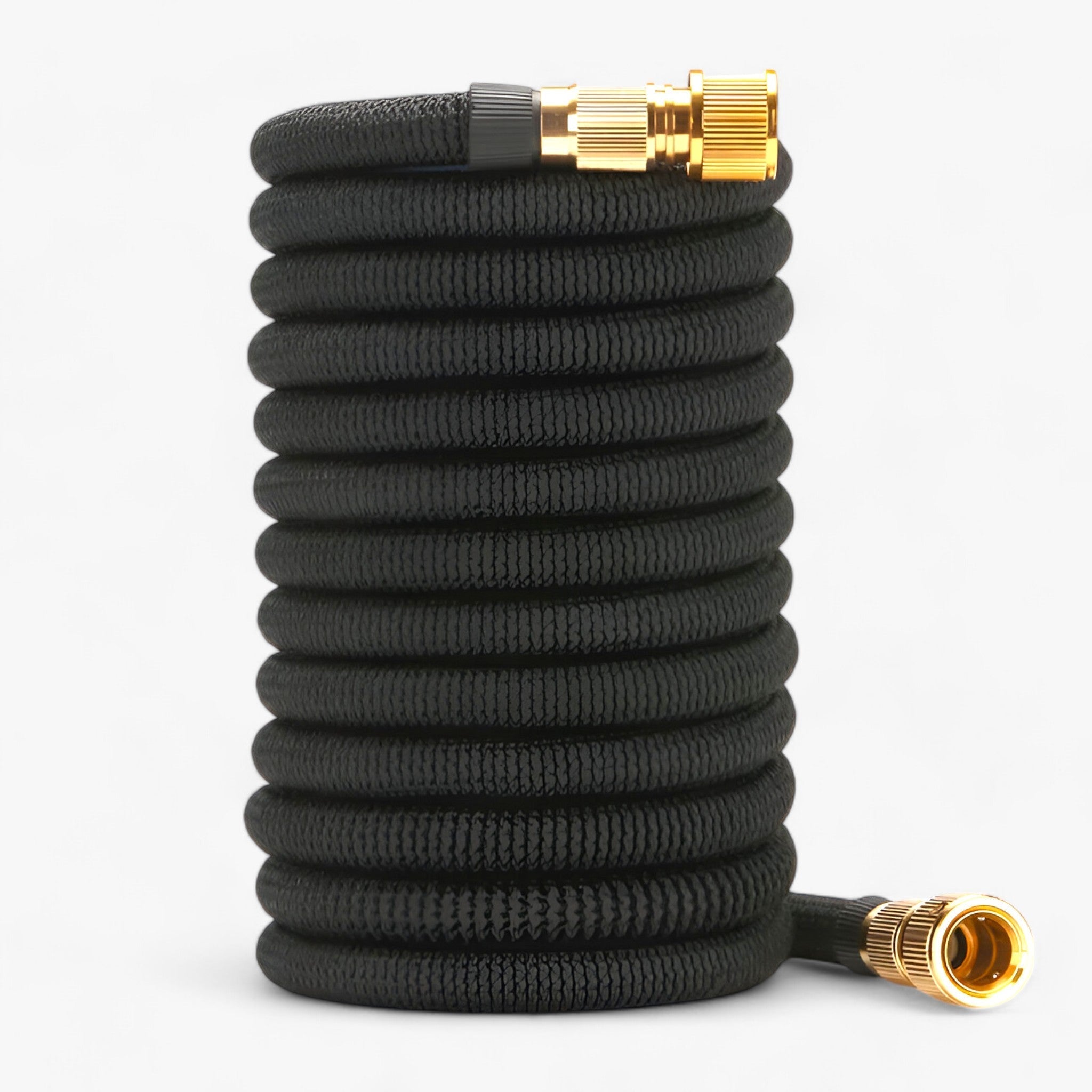 Aqua | Pistola a spruzzo per giardino con tubo flessibile - Pressione regolabile per una pulizia potente - Serpente nero - garden hose hose spray - Concept Palermo