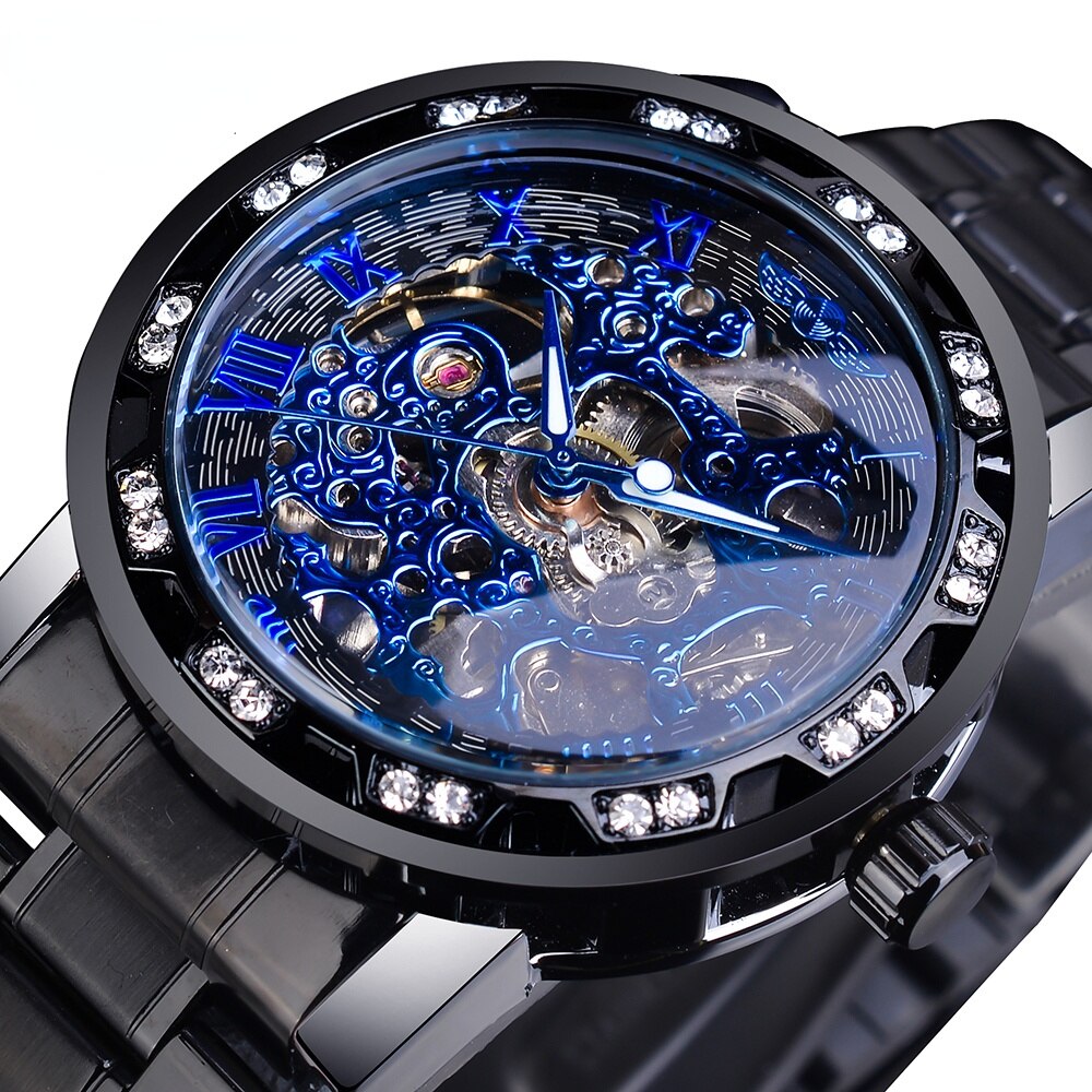 Diamond Watch | Orologio da uomo di lusso - Nero - mode new_for_google_may Watches - Concept Palermo