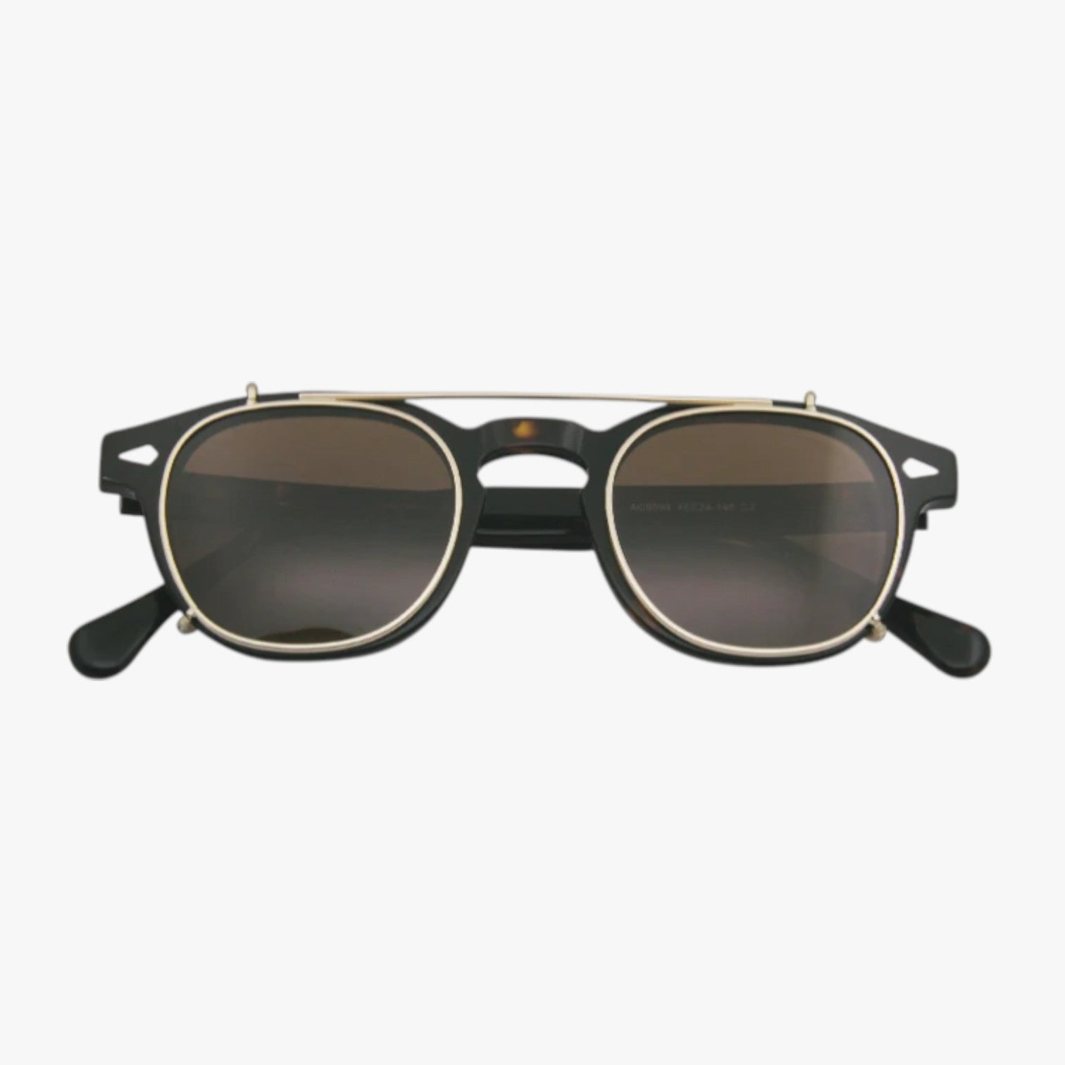 Karalyn | Eleganza e protezione 2 in 1 – Occhiali da vista polarizzati con clip - TAC ASACETO Nero Marrone - polarized sunglasses women Sunglasses sunglasses for women - Concept Palermo