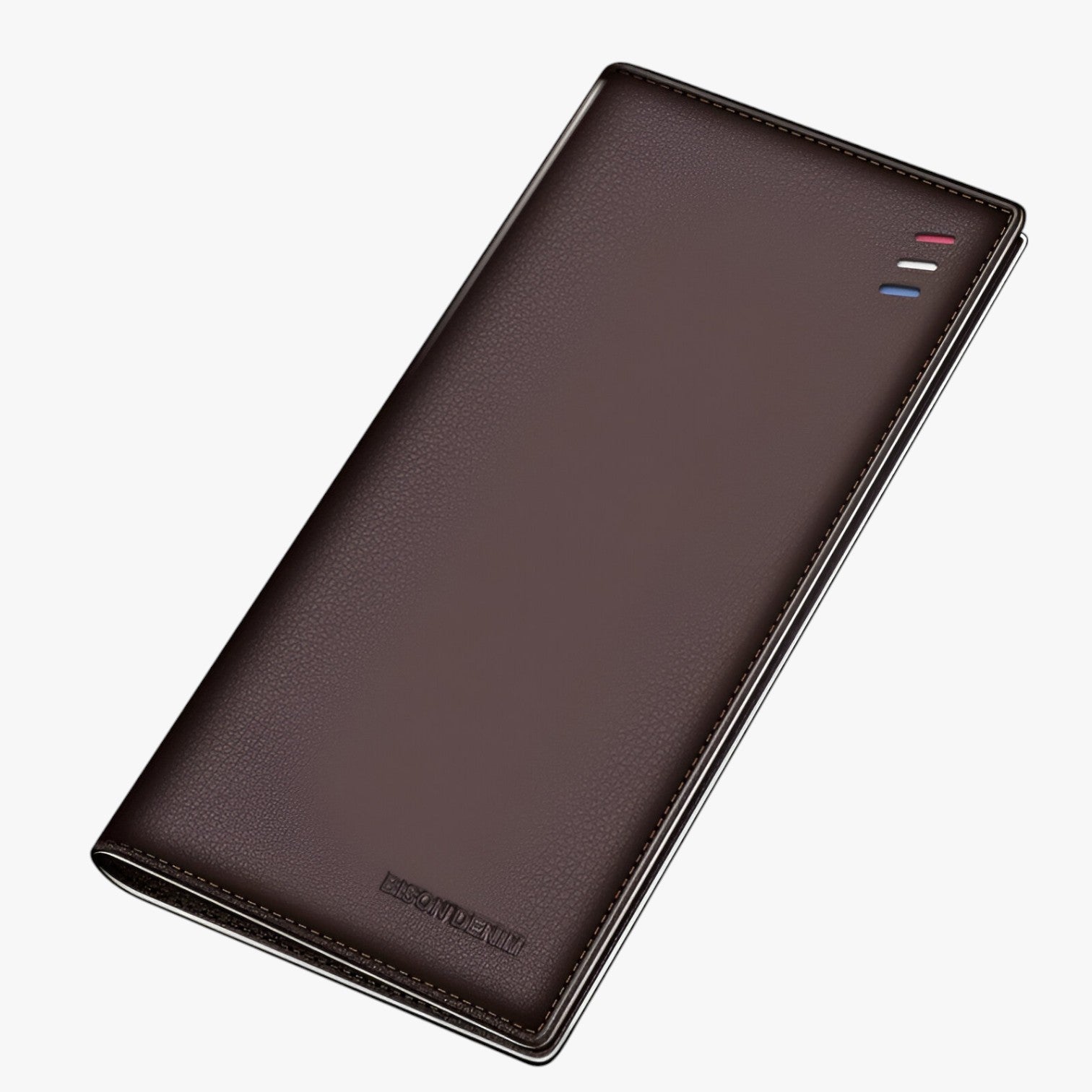 Ivano | Portafoglio Aziendale In Pelle Sottile - caffè - mens accessory mens wallet wallet - Concept Palermo