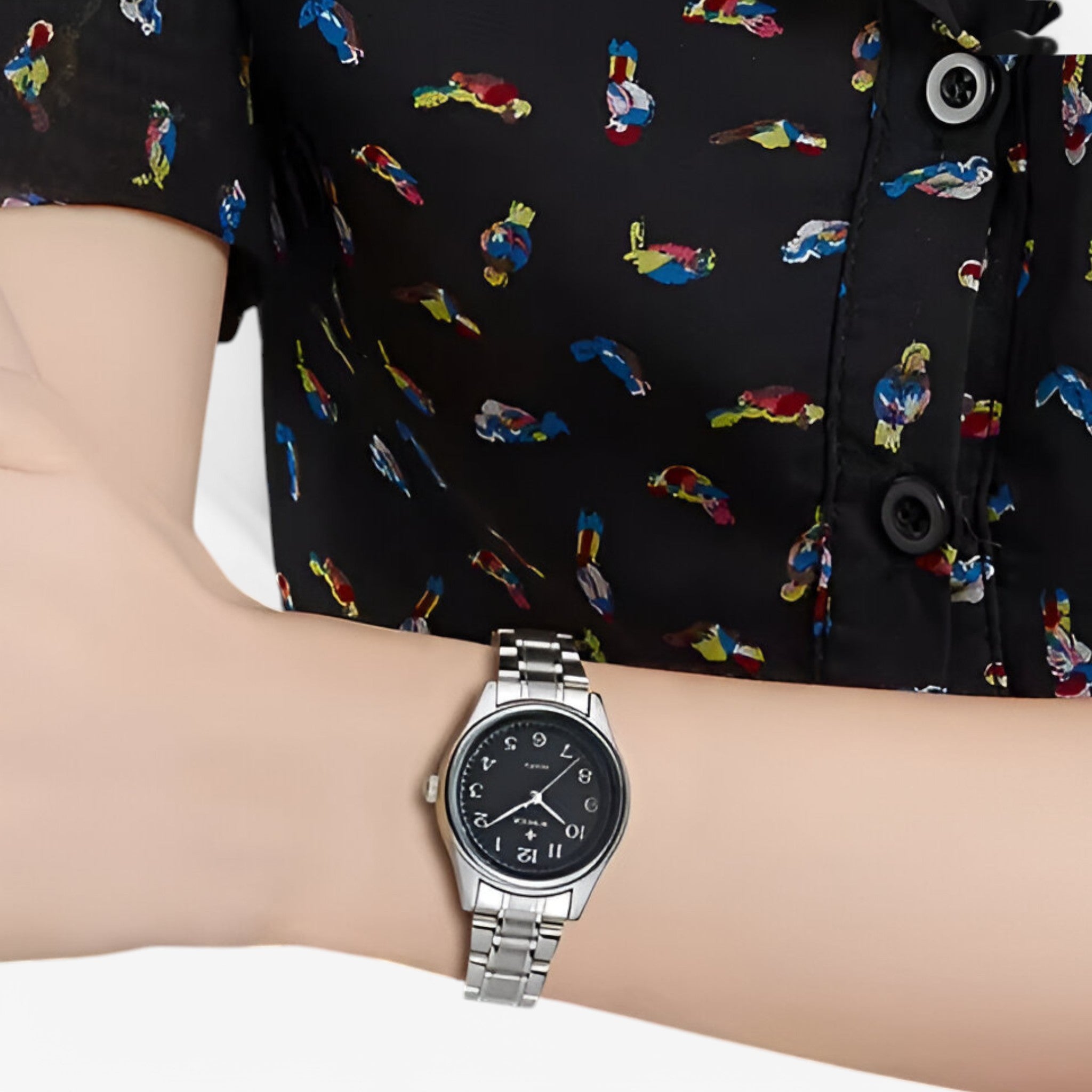 Luna | Orologio romantico al quarzo con braccialetto - - women watch - Concept Palermo