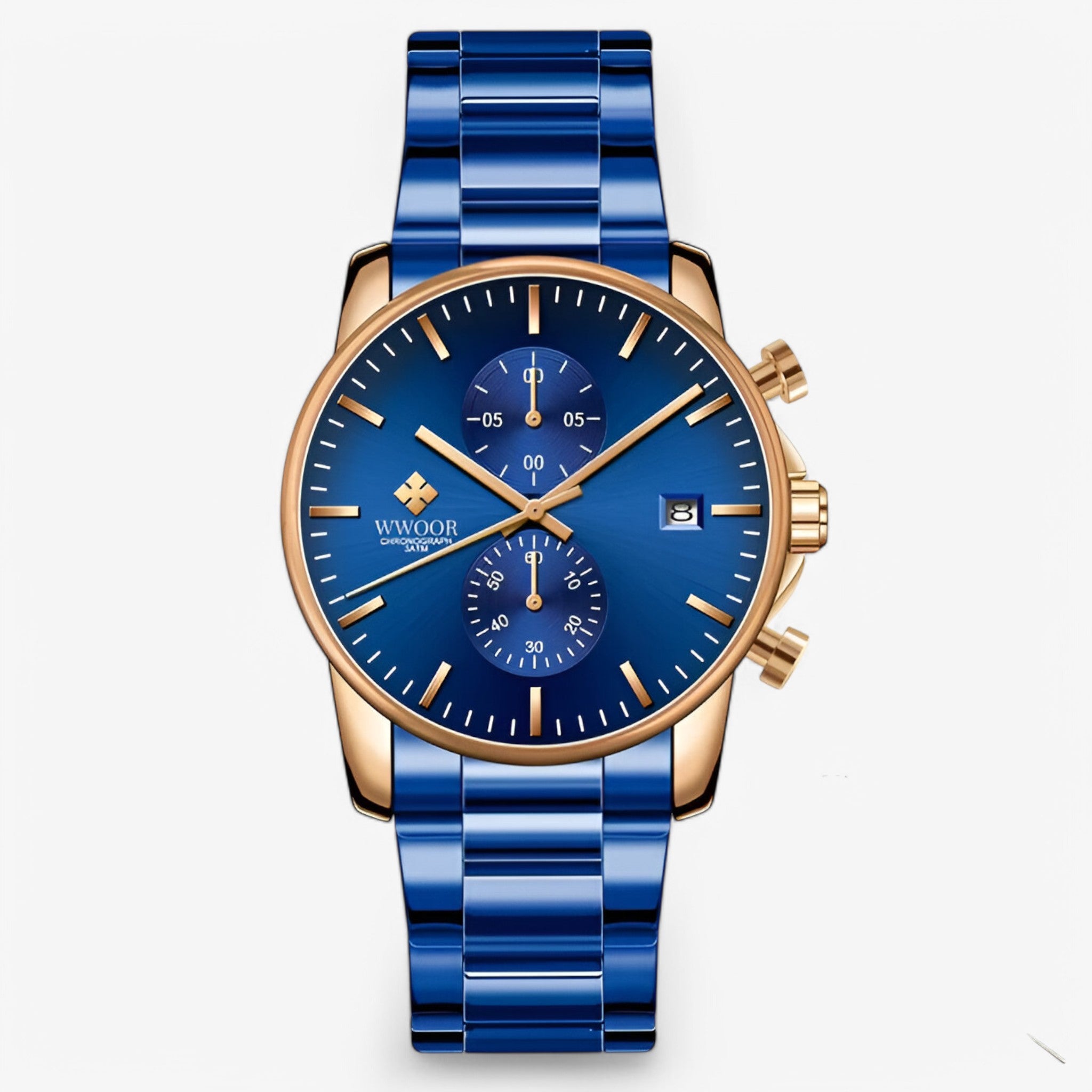 Nico | Orologio Cronografo Business di Lusso - Oro nero - - Concept Palermo