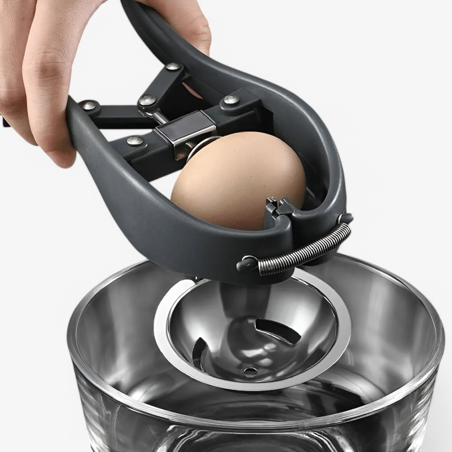 Ciarra | Tagliauova in acciaio inox – rompere senza sforzo e senza disordine - - Kitchen kitchen accessory kitchen tools - Concept Palermo