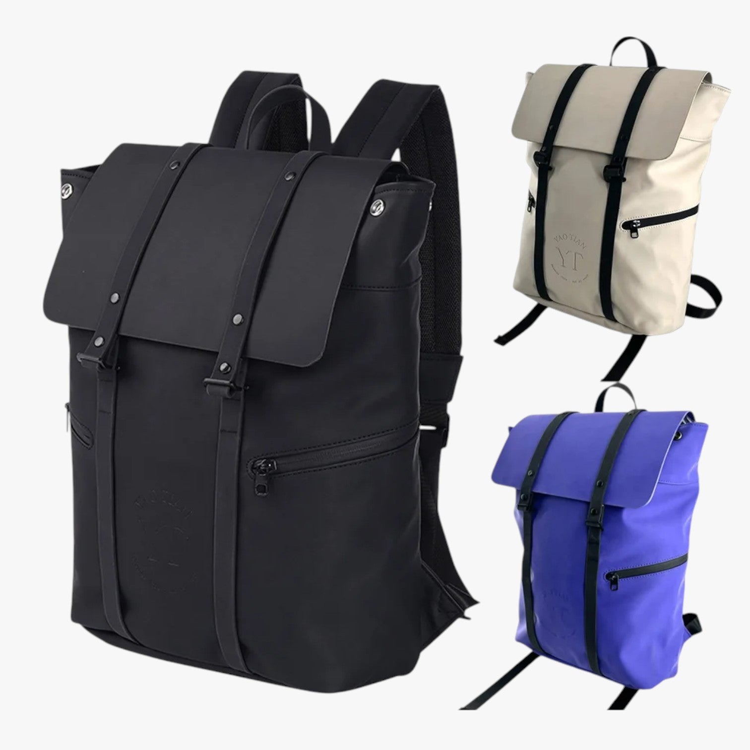 Cedric | Zaino vintage unisex – spazioso, impermeabile, perfetto per laptop e viaggi - - Backpack Bags mens bag - Concept Palermo