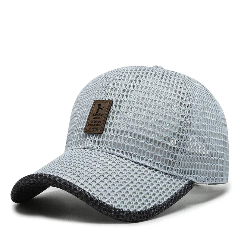 Breeze Cap™ | Il cappellino traspirante per eccellenza per l'estate - Grigio chiaro - accessories accessories men Baseball caps caps - Concept Palermo