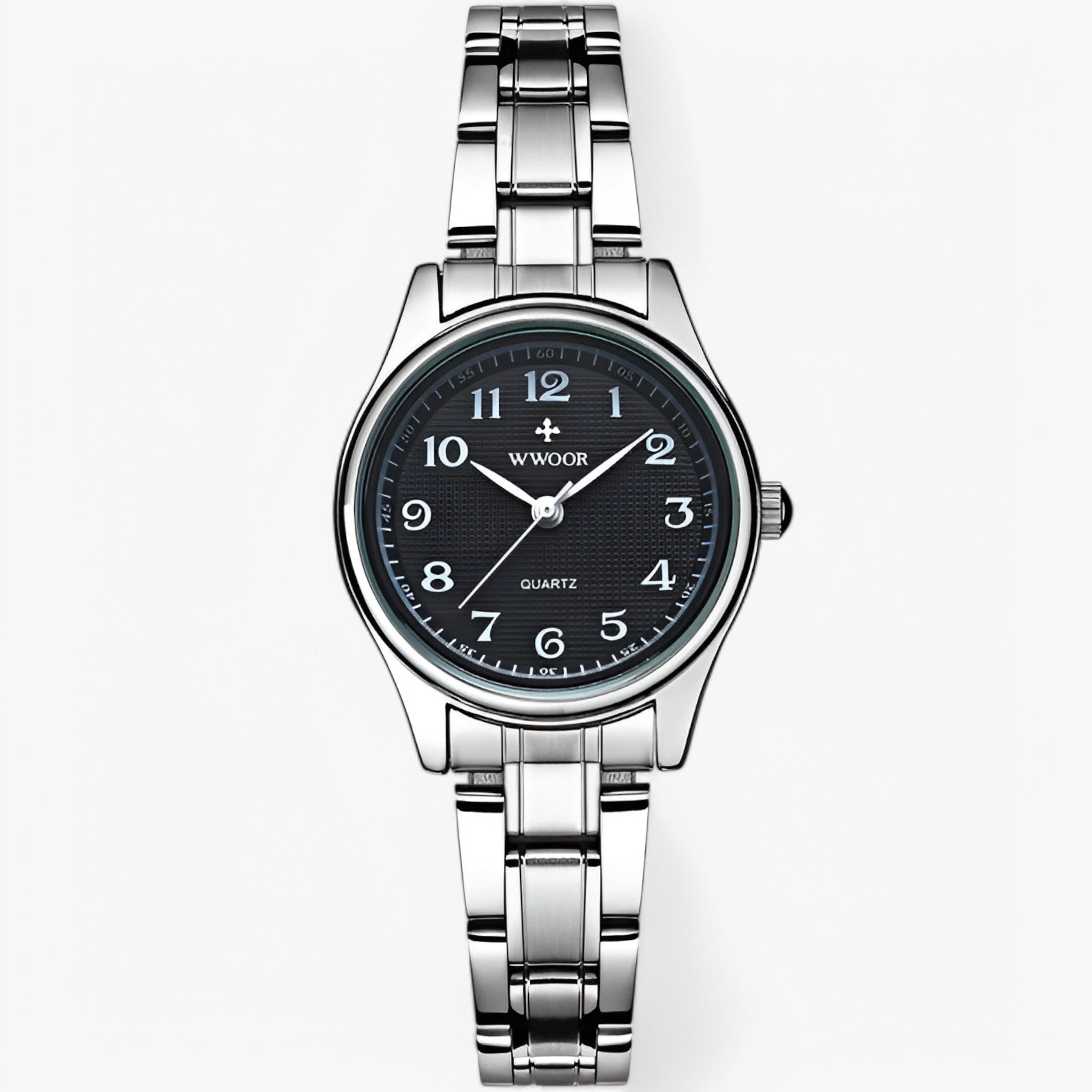 Luna | Orologio romantico al quarzo con braccialetto - Nera - women watch - Concept Palermo