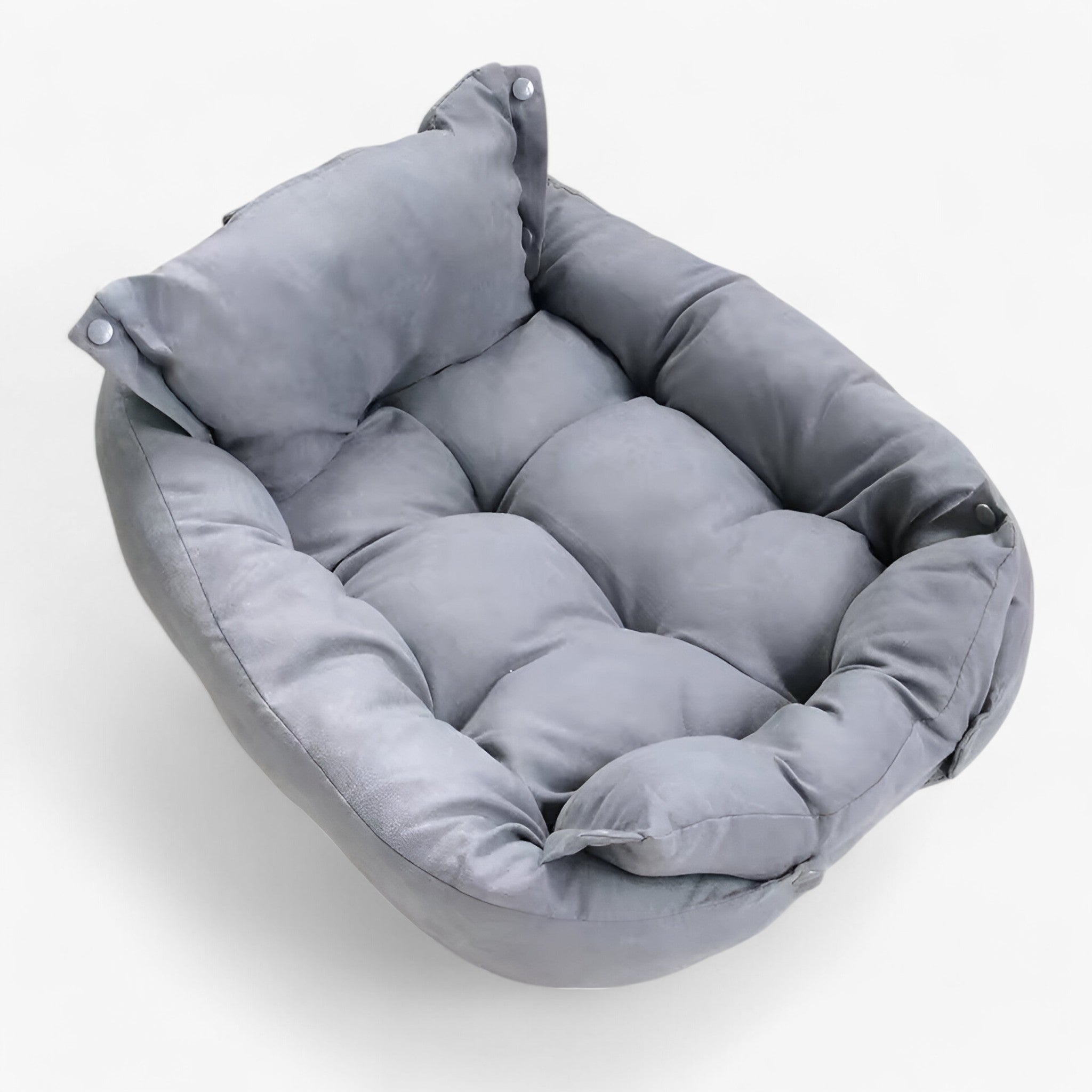 Buddy | Letto per Animali Multifunzionale 3-in-1 per Cani e Gatti - Grigio - - Concept Palermo