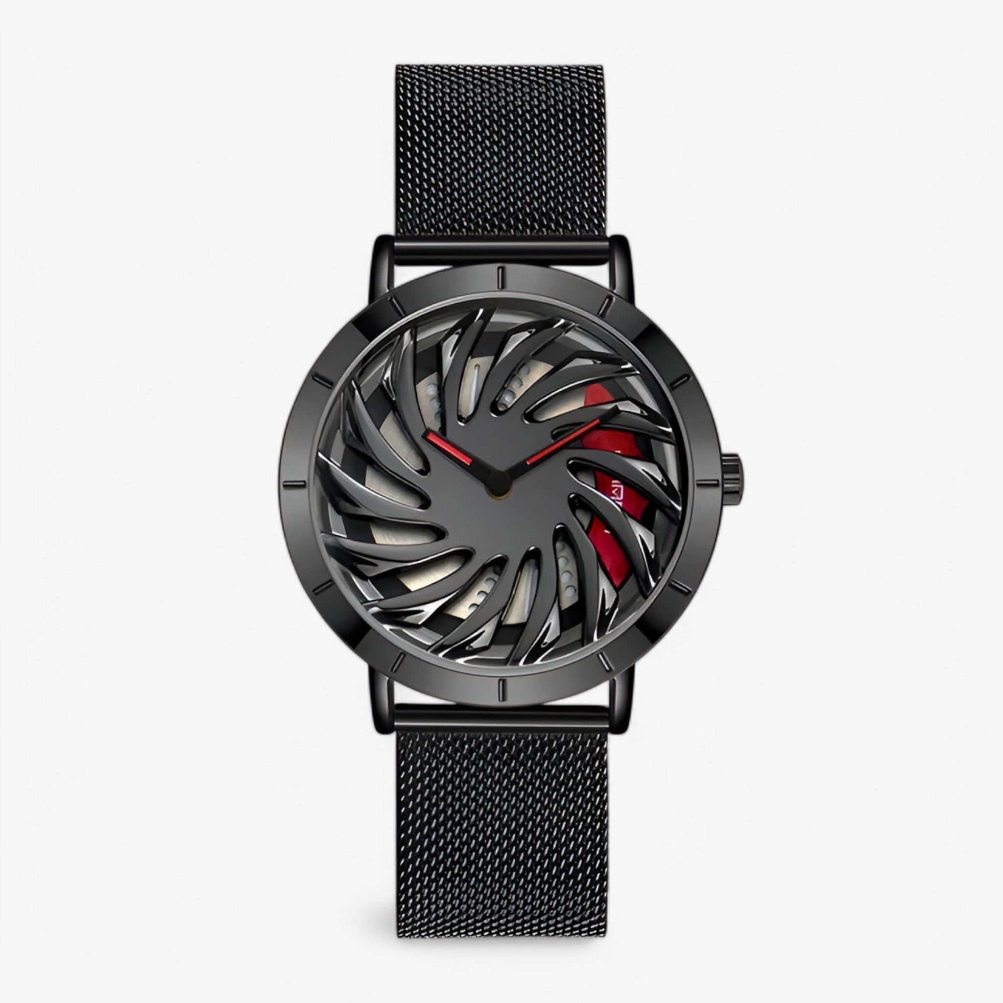 Robin – Orologio Sportivo da Uomo con Design a Volante - nera - mens watch watch for men - Concept Palermo