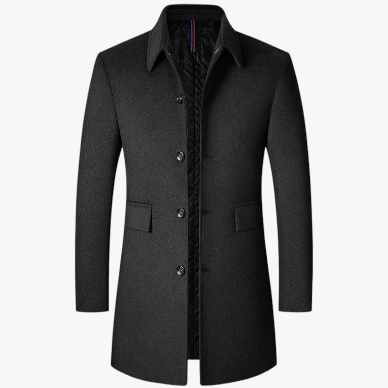Gerard | Giacca a vento da uomo - Calda, impermeabile ed elegante - Nero - coat men coats Jackets & Coats - Concept Palermo