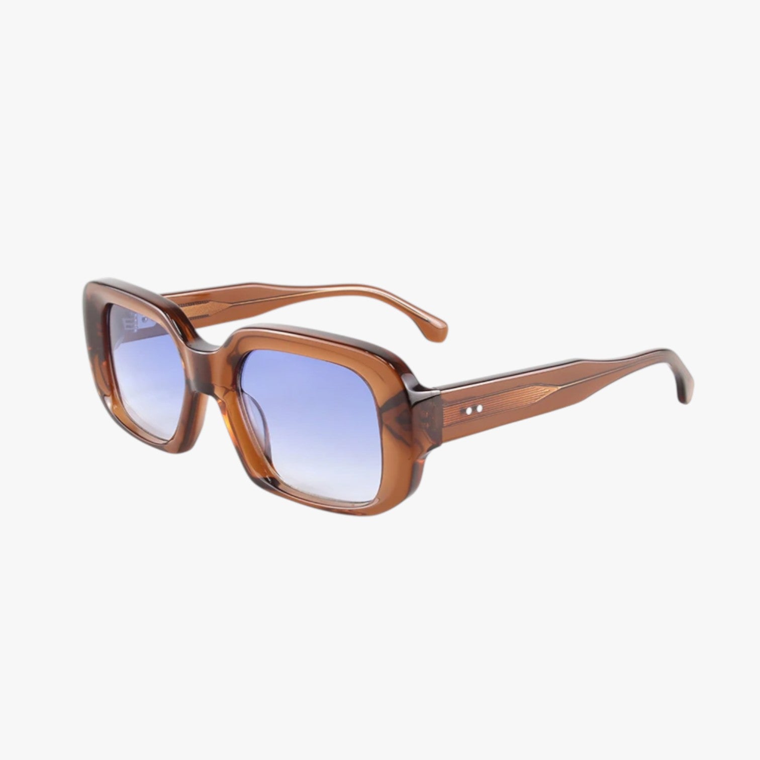 Tamara | Eleganza decisa - Occhiali da sole da donna in acetato firmati - Marrone - Fashion Sunglasses Sunglasses sunglasses for women - Concept Palermo