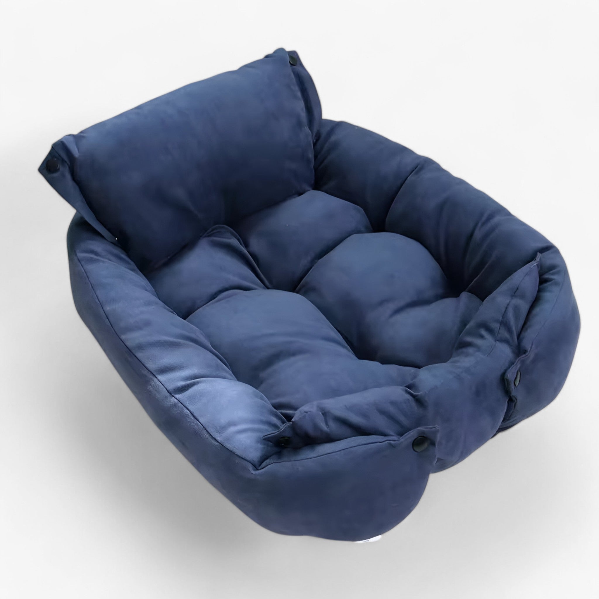 Buddy | Letto per Animali Multifunzionale 3-in-1 per Cani e Gatti - Blu - - Concept Palermo