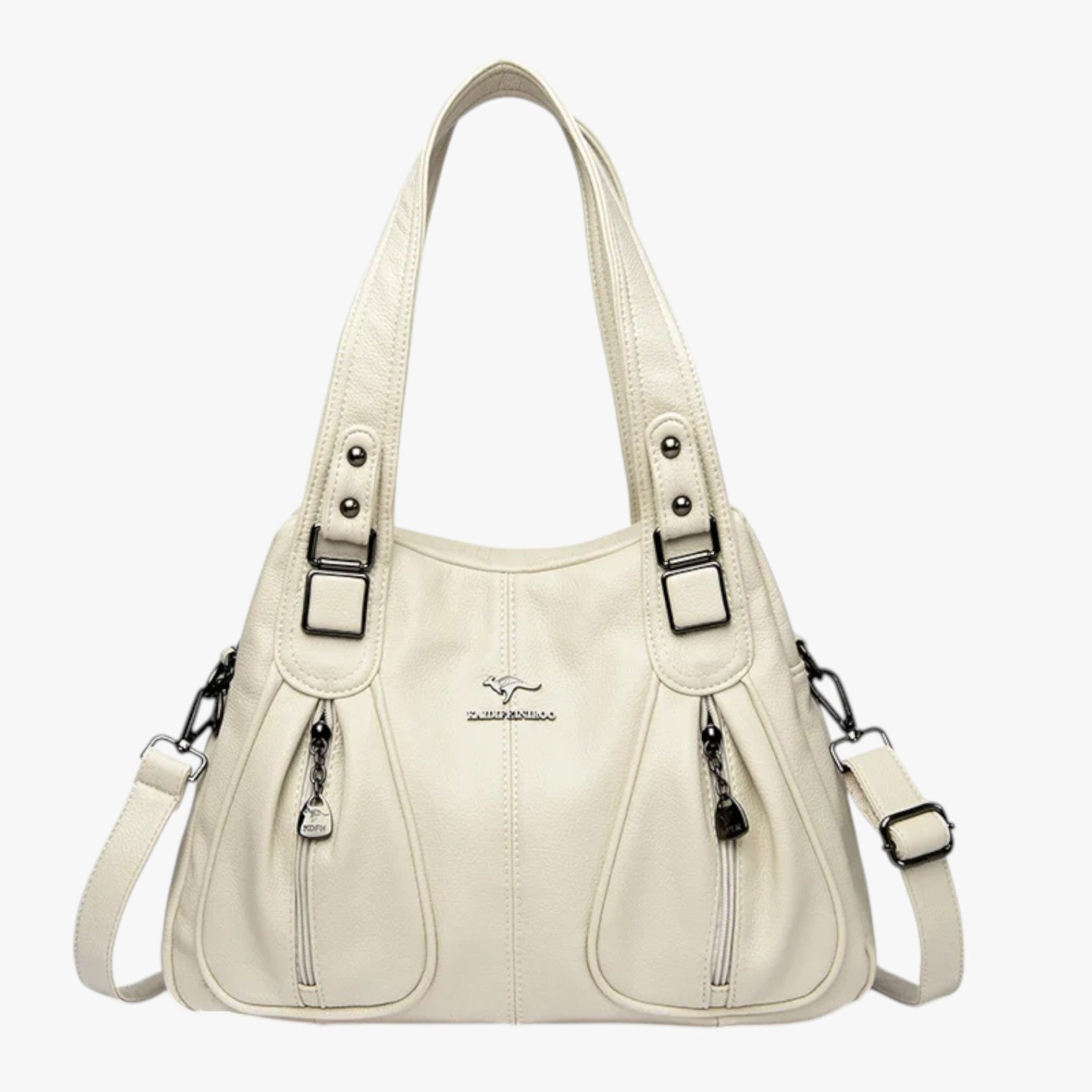 Viviana | Eleganza quotidiana - La borsa a tracolla in pelle che valorizza ogni look - Bianco - bag women bags Women's handbags - Concept Palermo