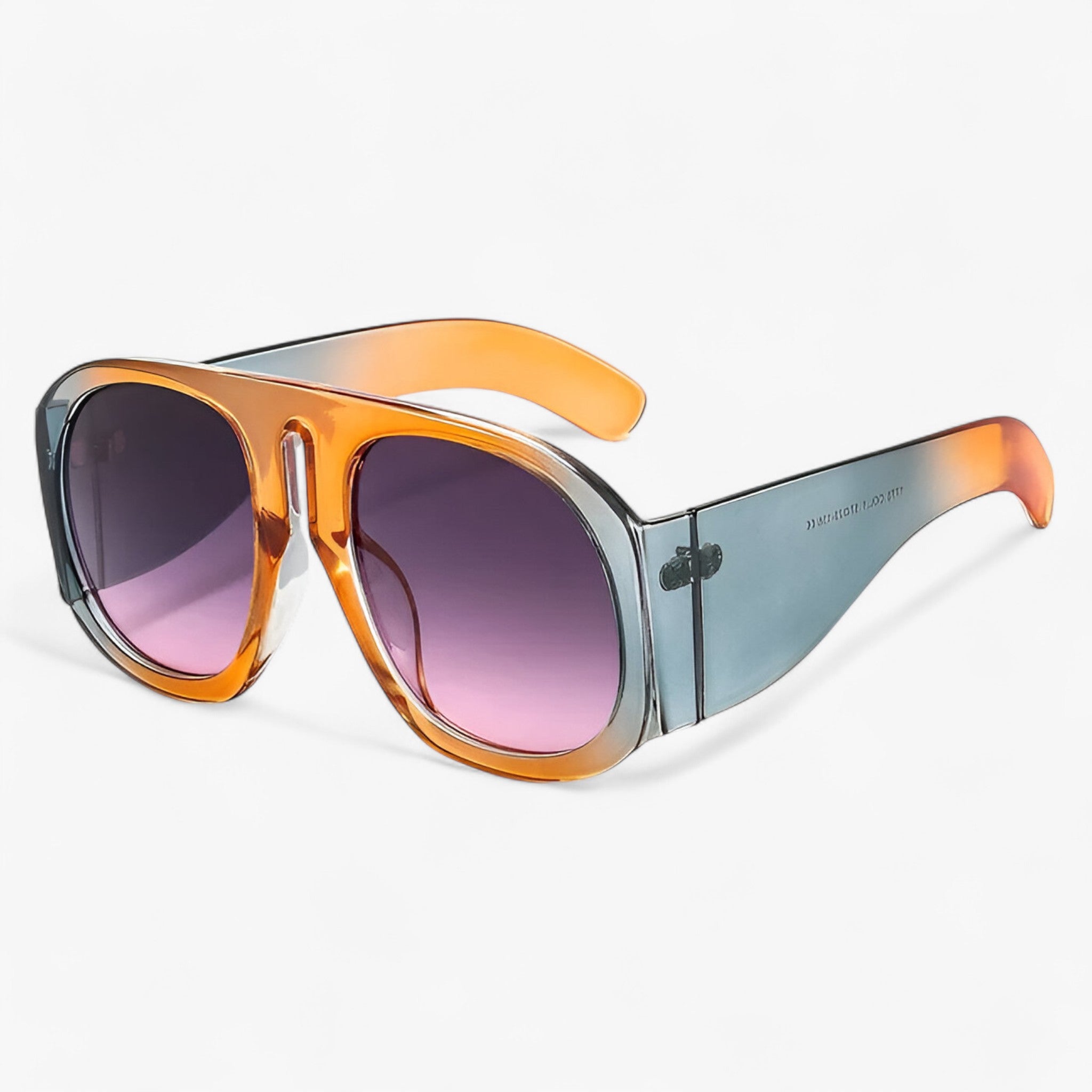 Lorenzo | Occhiali da sole rotondi oversize dallo stile retrò - 1pcs - mens sunglasses Polarized man sunglasses Sunglasses sunglasses polarized men - Concept Palermo