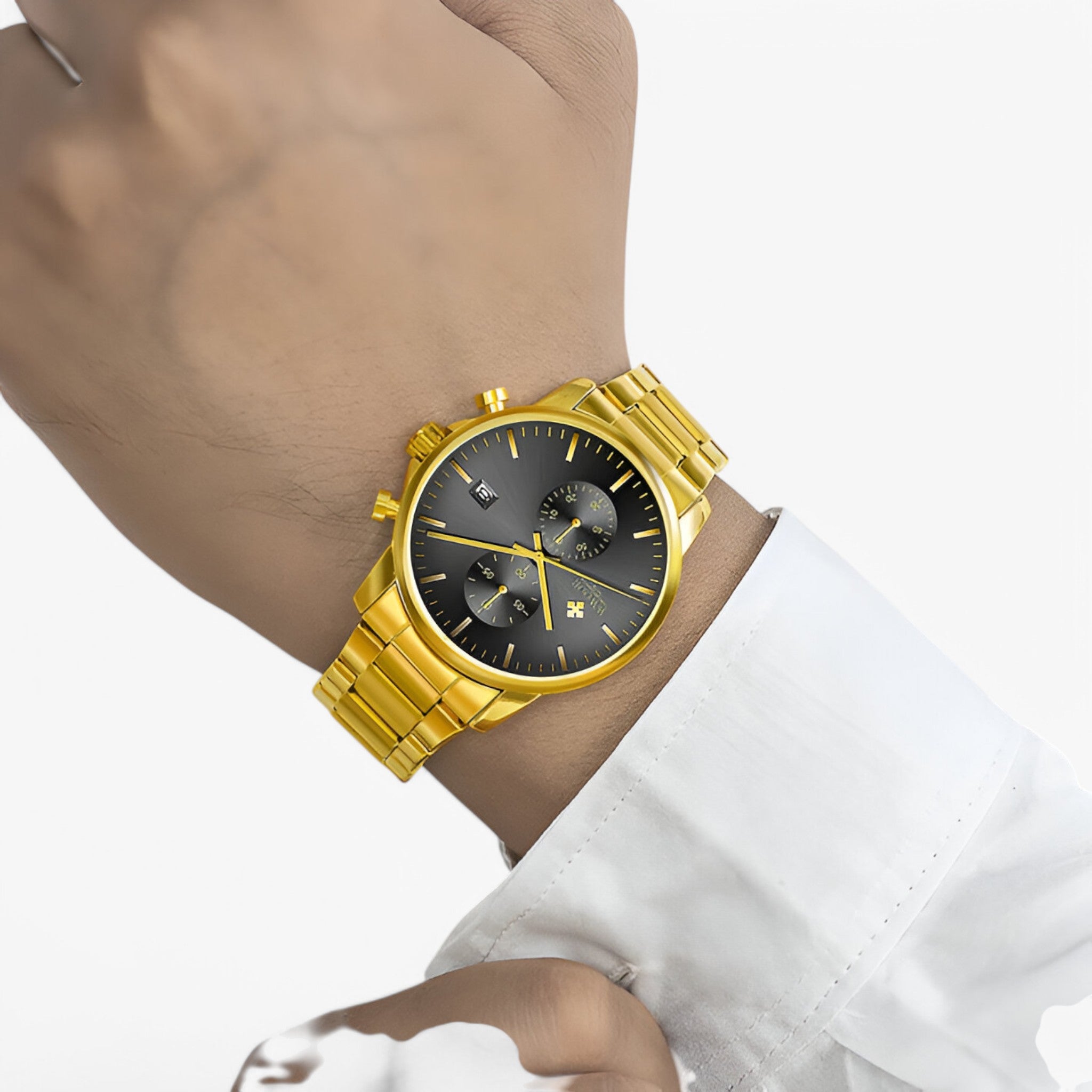 Marco | Movimento cronografo leggero in acciaio inossidabile - - - Concept Palermo