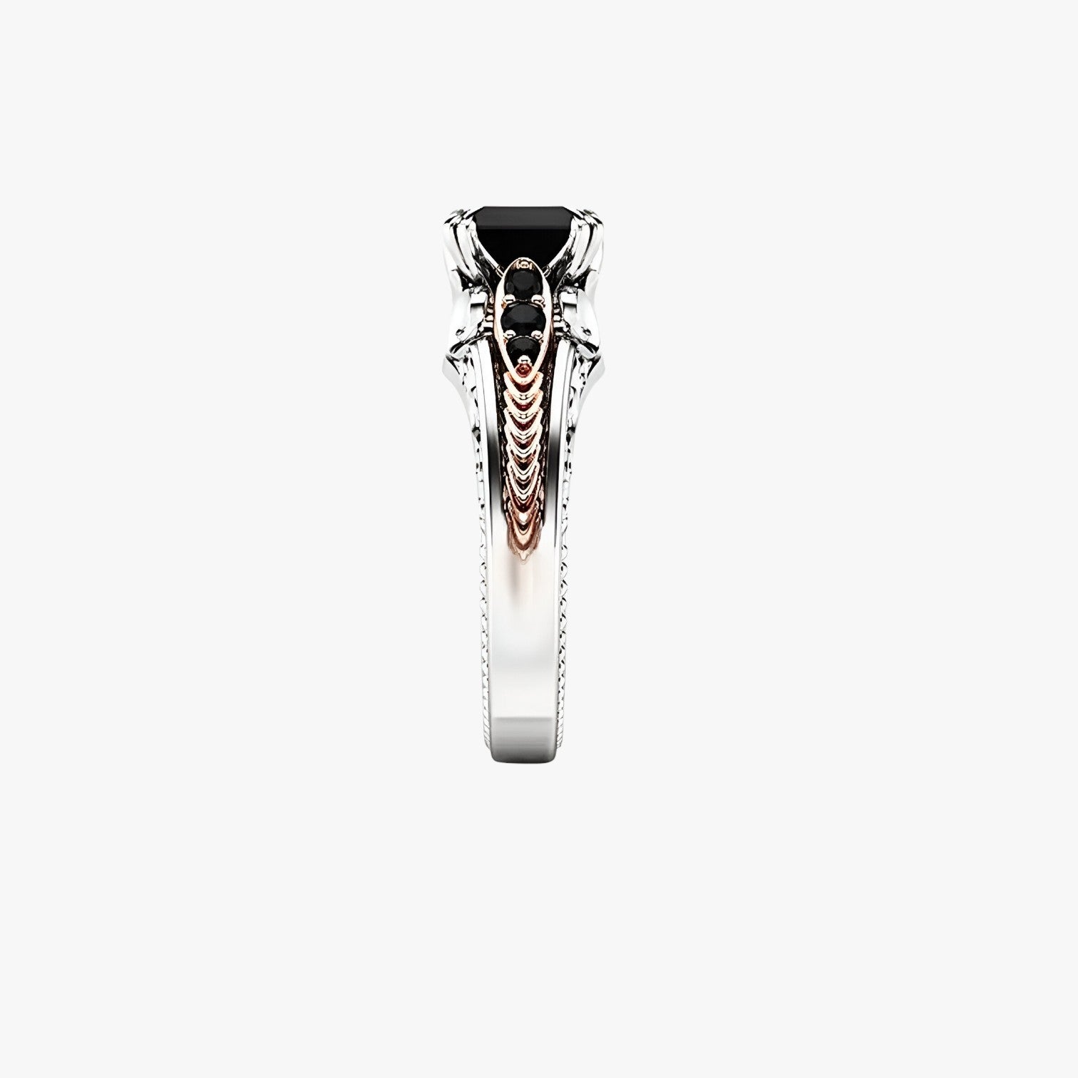 Sarah | Splendida eleganza – anello in argento 925 con diamante naturale da 1 carato - - Rings womens ring - Concept Palermo