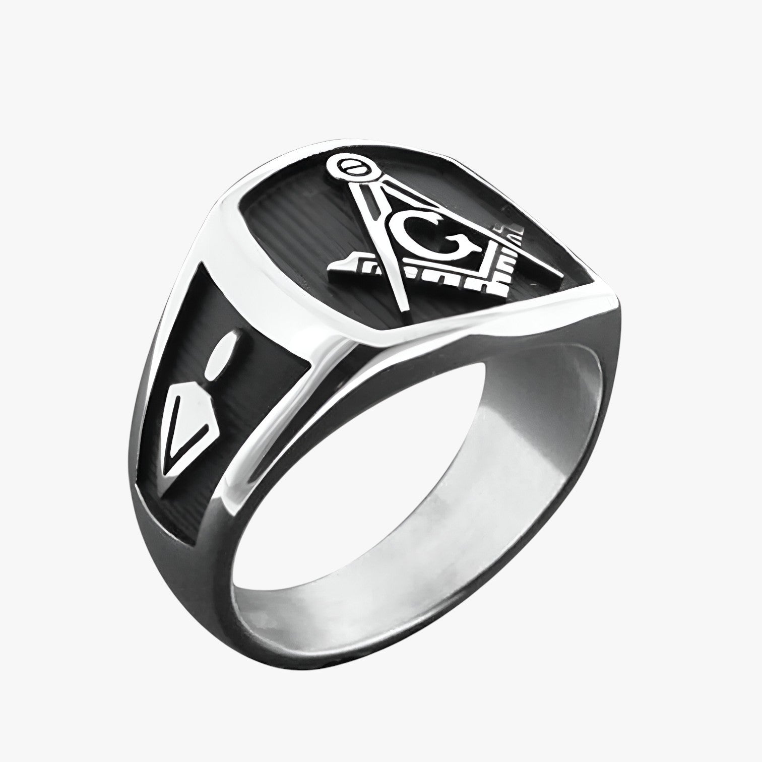 Olsen | Anello dichiarativo per uomini – Simbolo elegante di fede e carattere - Argento - mens accessory mens ring Rings - Concept Palermo
