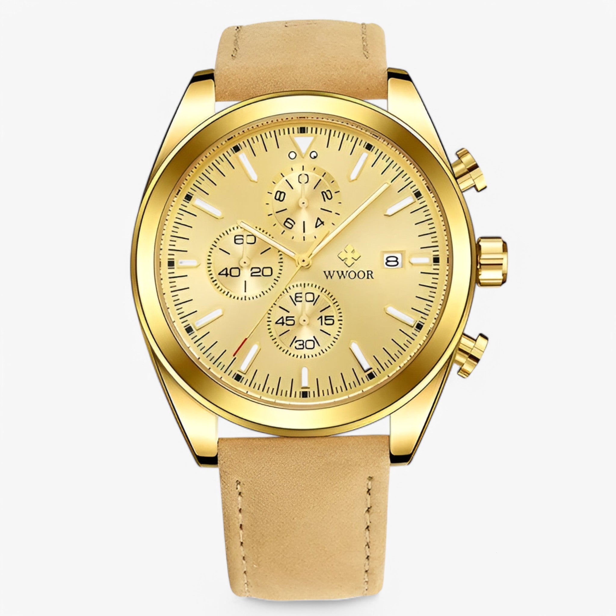 Felix | Orologio Cronografo Di Lusso In Acciaio Inossidabile - oro oro - - Concept Palermo