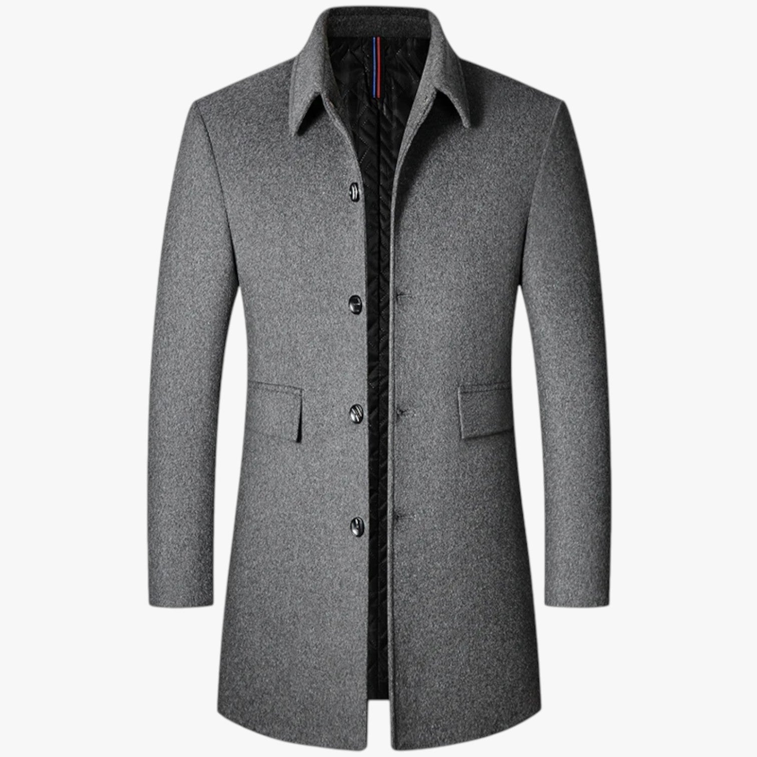 Gerard | Giacca a vento da uomo - Calda, impermeabile ed elegante - Grigio - coat men coats Jackets & Coats - Concept Palermo