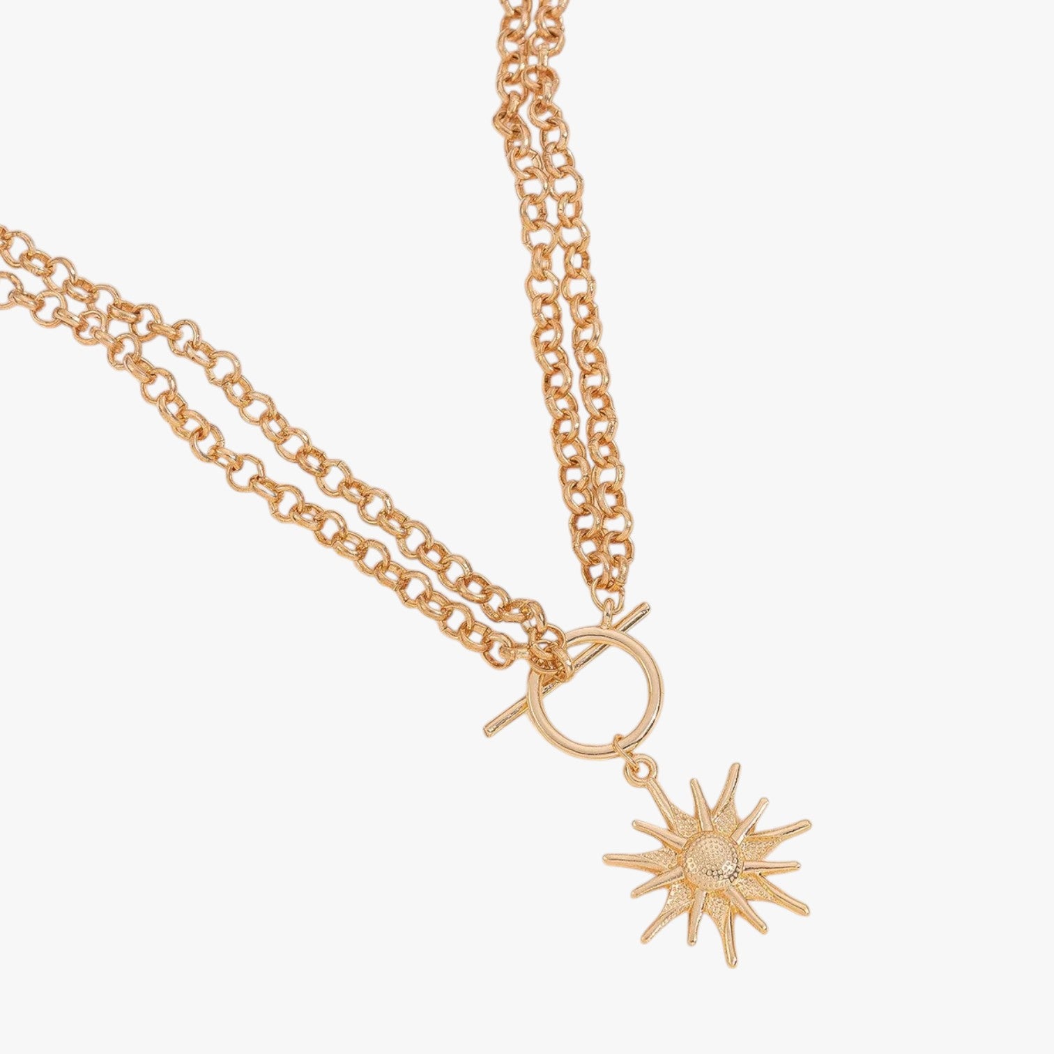 Nora | Collana hip hop con sole per look audaci e personalizzati - - elegant womens necklaces necklace Necklaces for Women - Concept Palermo