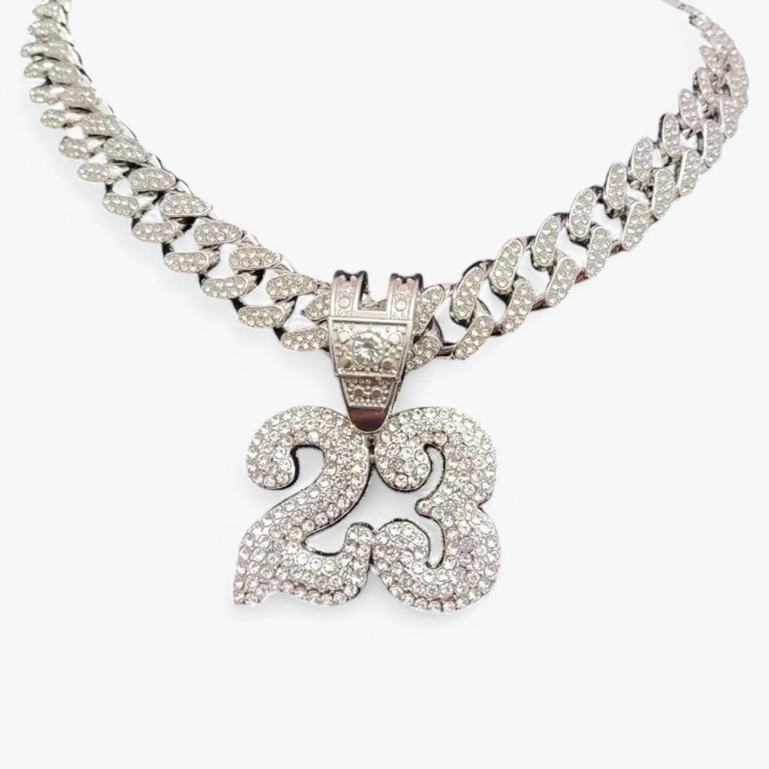 Owen | Collana Bling Numero 23 – Audace e Brillante in Cristallo - - mens accessory Necklace necklace for men NECKLACES - Concept Palermo