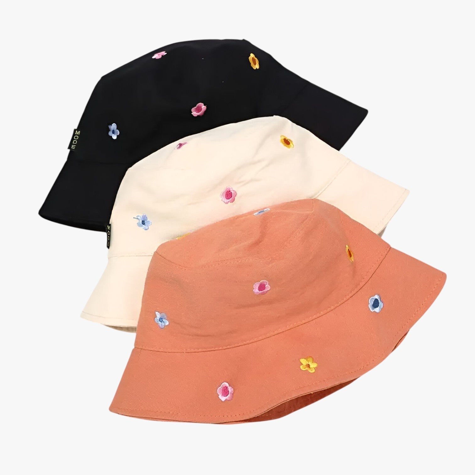 Marijoice | Protezione elegante in ogni stagione - con ricamo floreale - - bucket hats Hat for girls summer hat Sun Hats women hat - Concept Palermo