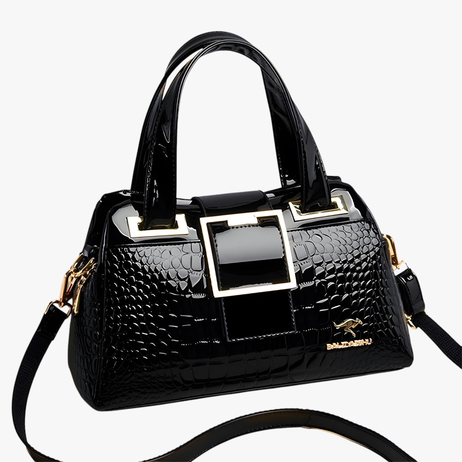 Dania | Elegante e Spazioso – Borsa a Tracolla in Finto Coccodrillo di Lusso - - Bags handbags women bags - Concept Palermo