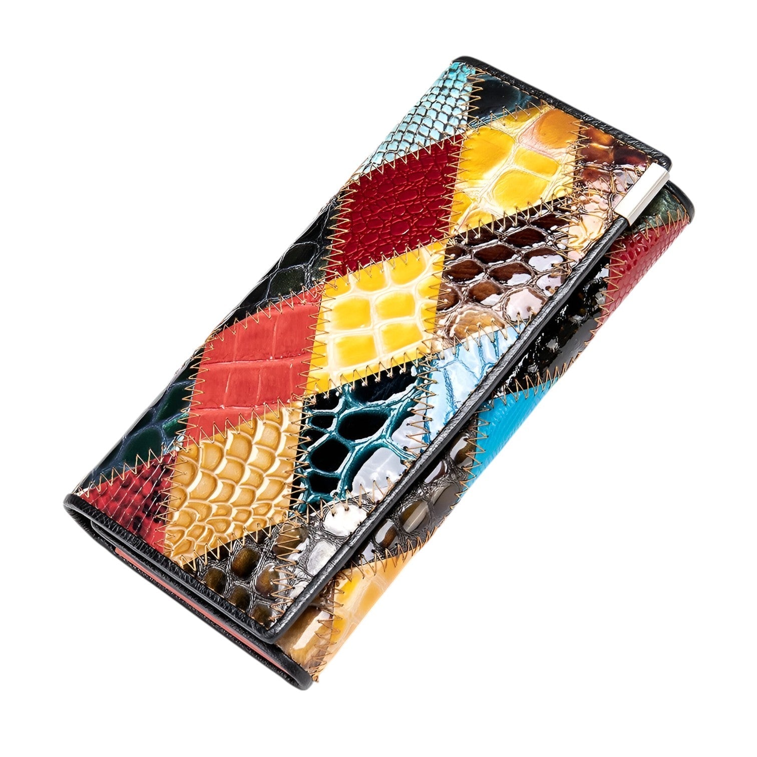 Belinda | Portafoglio lungo da donna elegante - Ampio, pratico e raffinato - Stile 3 - wallet womens wallet - Concept Palermo