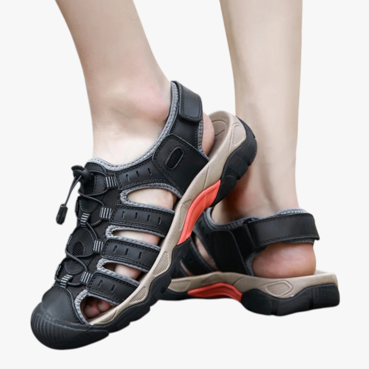 Marcus | Sandali da trekking chiusi da uomo per comfort e protezione sui sentieri - - Footwear mens footwear sandals sandals for men summer footwear - Concept Palermo