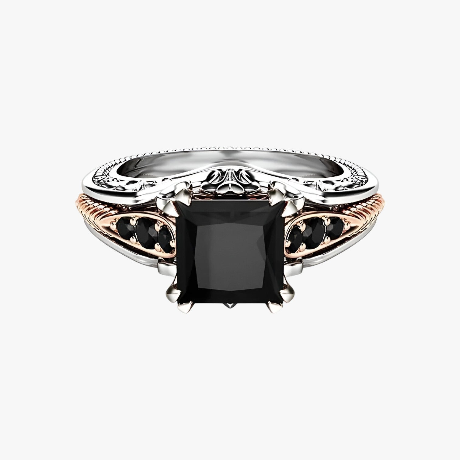 Sarah | Splendida eleganza – anello in argento 925 con diamante naturale da 1 carato - - Rings womens ring - Concept Palermo