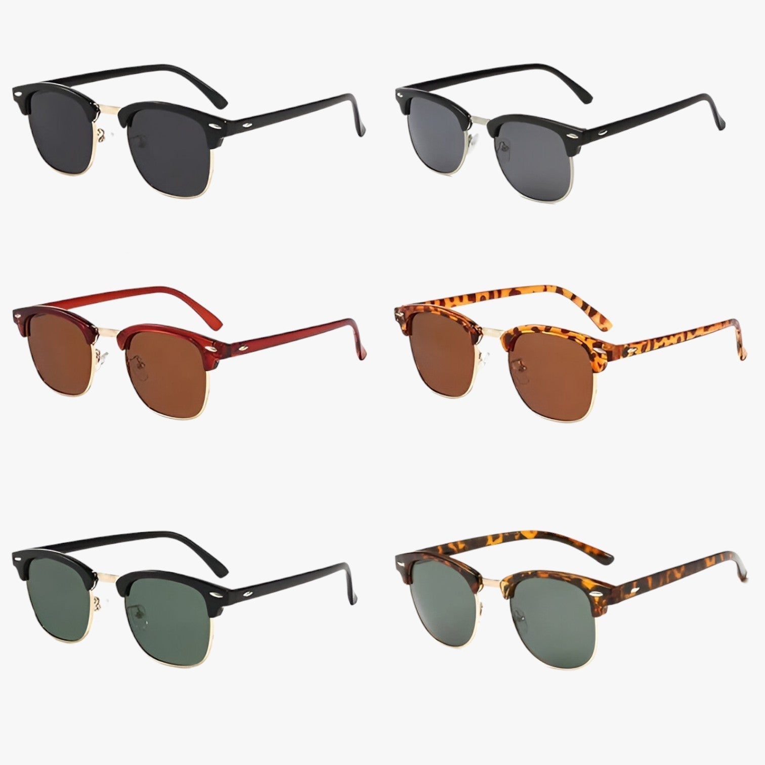 Jess | Occhiali da sole retro polarizzati – Stile e visione nitida - - men sunglasses polarized mens sunglasses Sunglasses - Concept Palermo