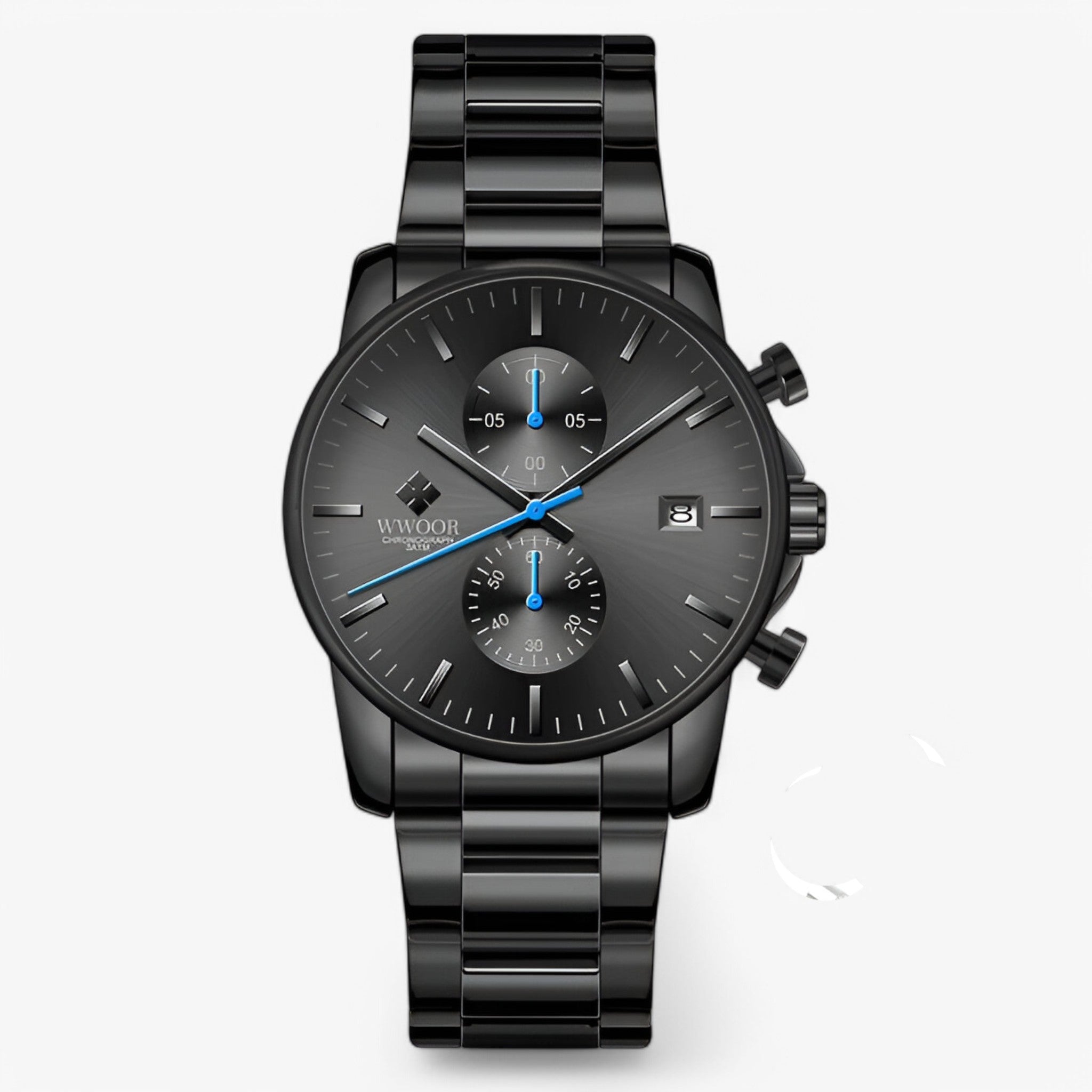 Nico | Orologio Cronografo Business di Lusso - Nero blu - - Concept Palermo