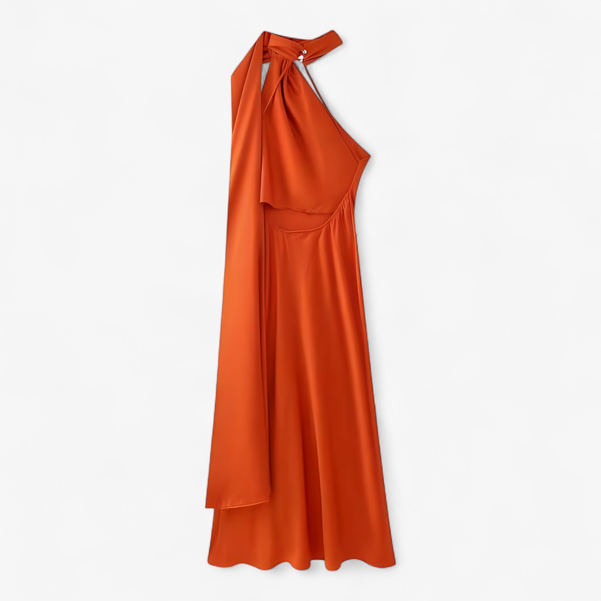 Lia – Abito da Sera Sofisticato con Schiena Scoperta e Strascico Fluido - - DRESS Dresses robes - Concept Palermo