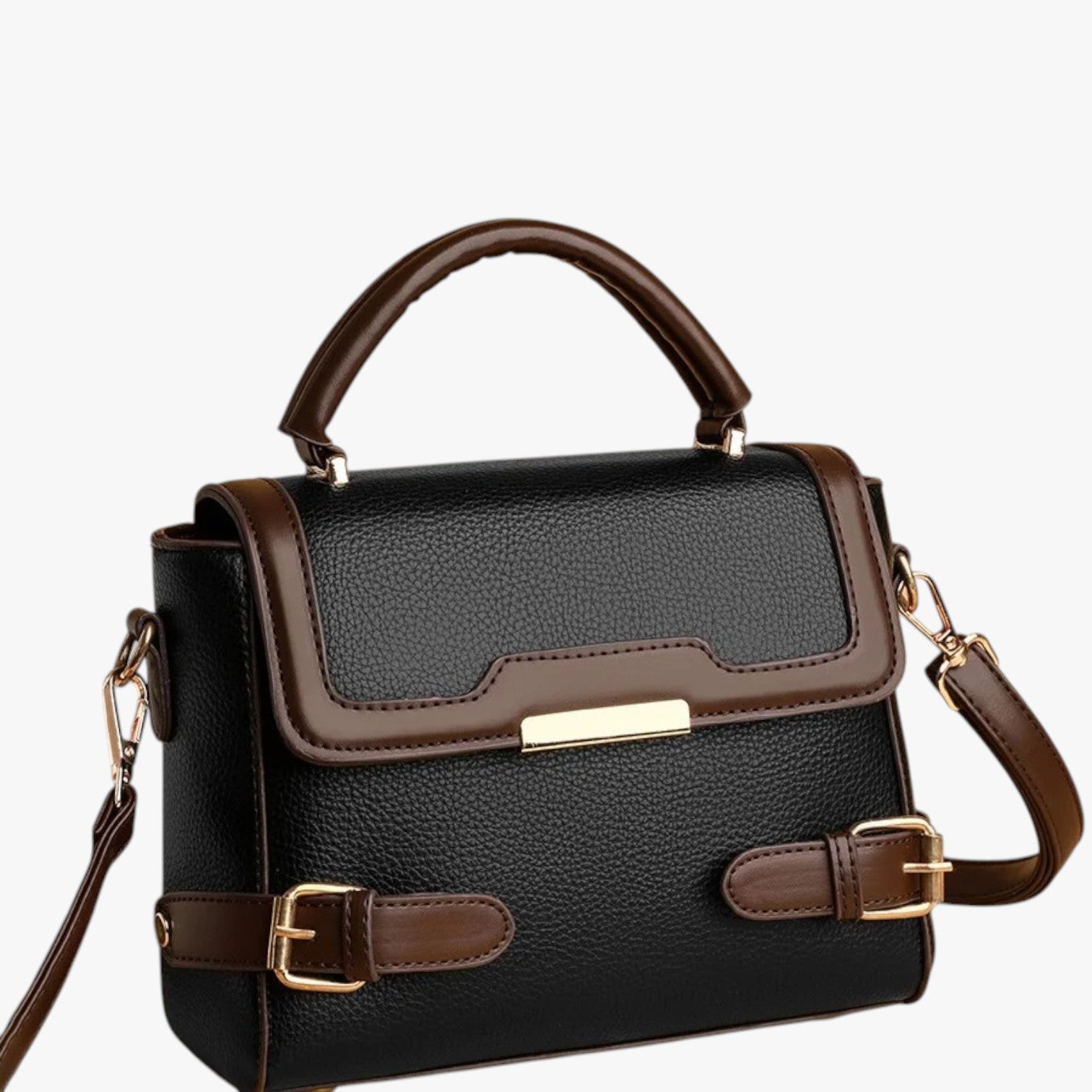 Veronica | Borsa casual da donna - Capiente, elegante e impermeabile - Nero - Bags Shoulder Bags women bags - Concept Palermo