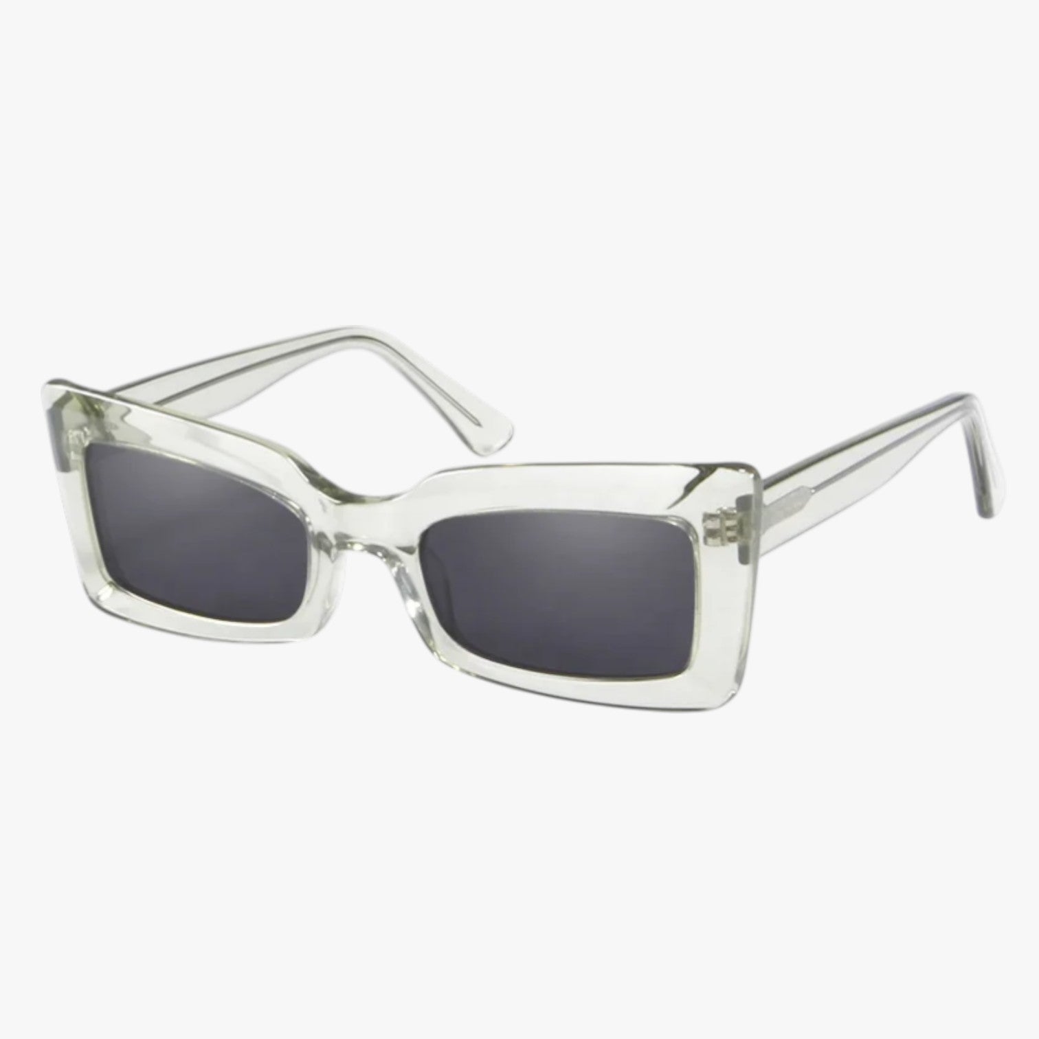 Alora | Occhiali da Sole Cat-Eye in Acetato Glamour Retrò & Visione Polarizzata - bianco - cateye sunglasses Fashion Sunglasses Sunglasses - Concept Palermo