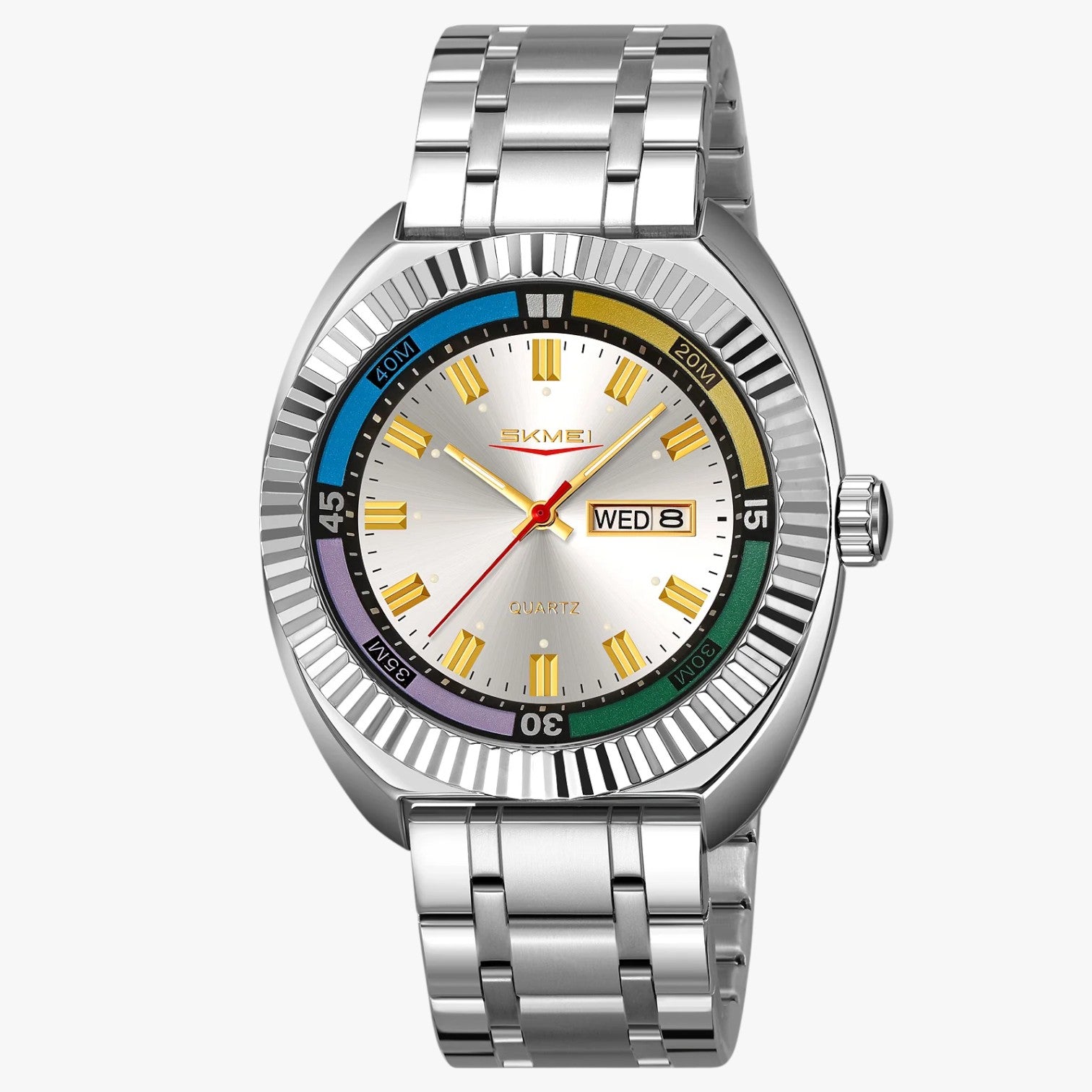 Brenden | Eleganza durevole - Orologio impermeabile in acciaio inossidabile di alta qualità - Acciaio inossidabile Argento - watch watch for men WATCHES FOR MEN wistwatches - Concept Palermo